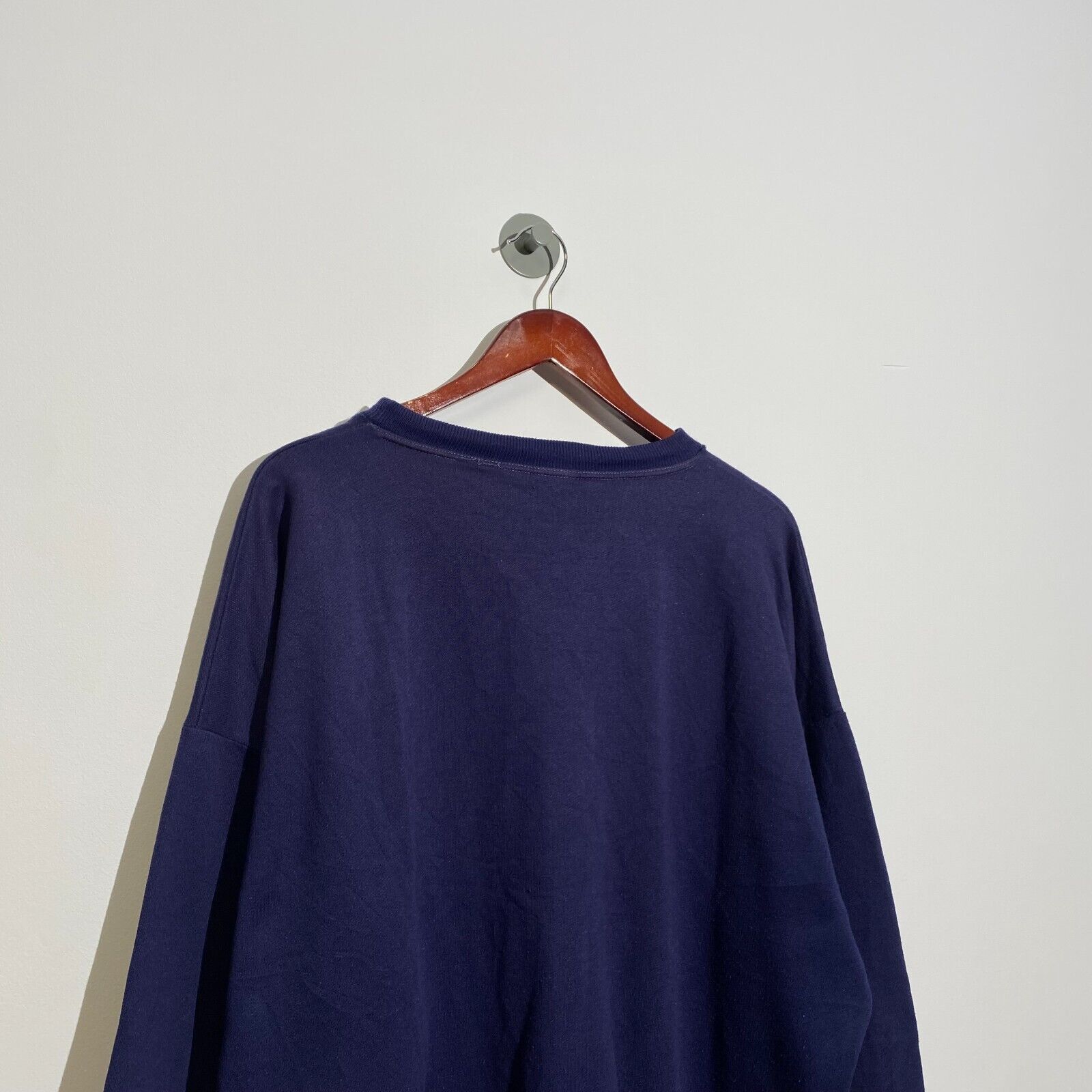 Puma × Vintage Vintage Puma Unisex Navy Blue Acrylic Crewneck Size XL 90s Size US XL / EU 56 / 4 - 12 Thumbnail