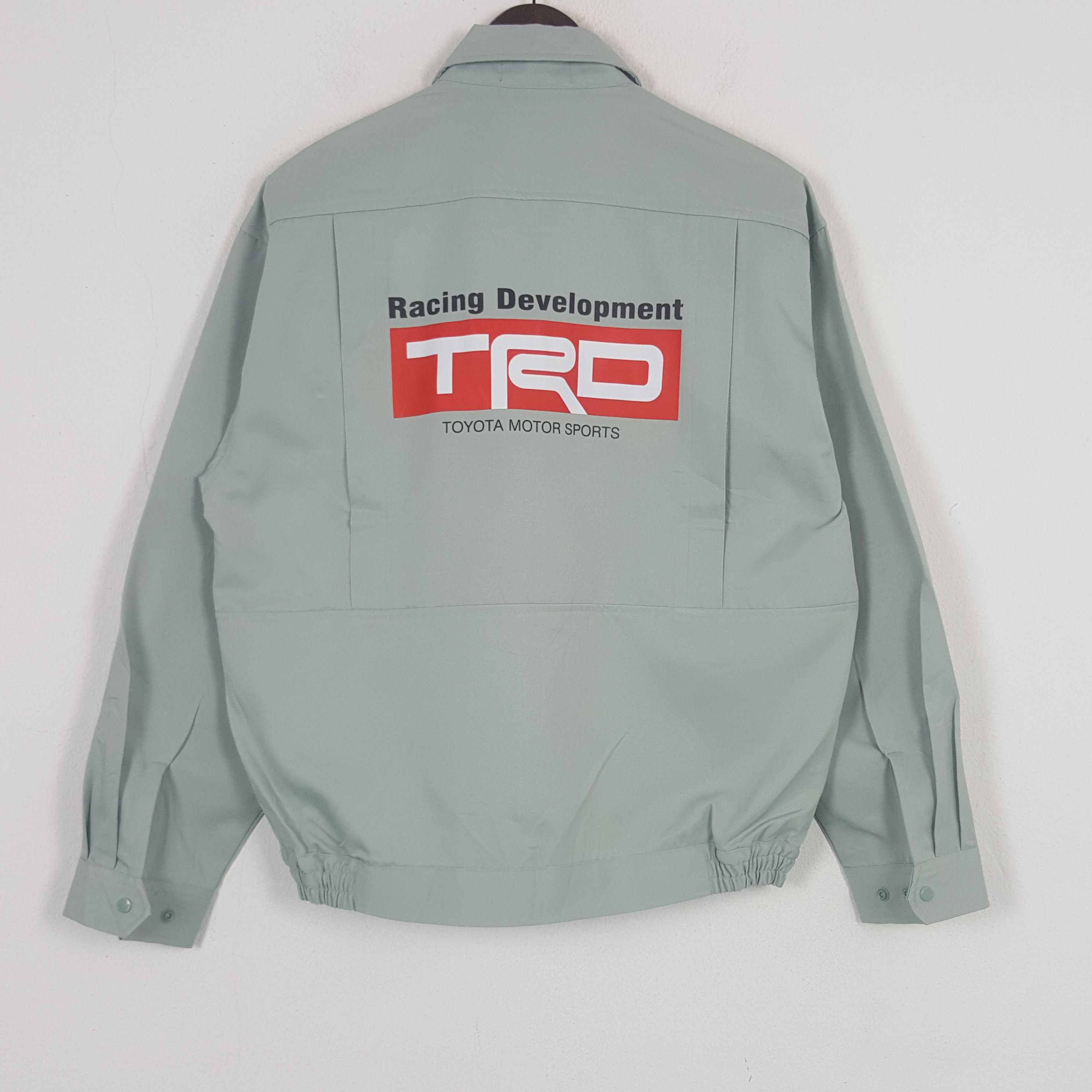 Japanese Brand × Vintage Vintage TRD Racing Racing Custom Art Sport Japan Jacket Size US L / EU 52-54 / 3 - 1 Thumbnail