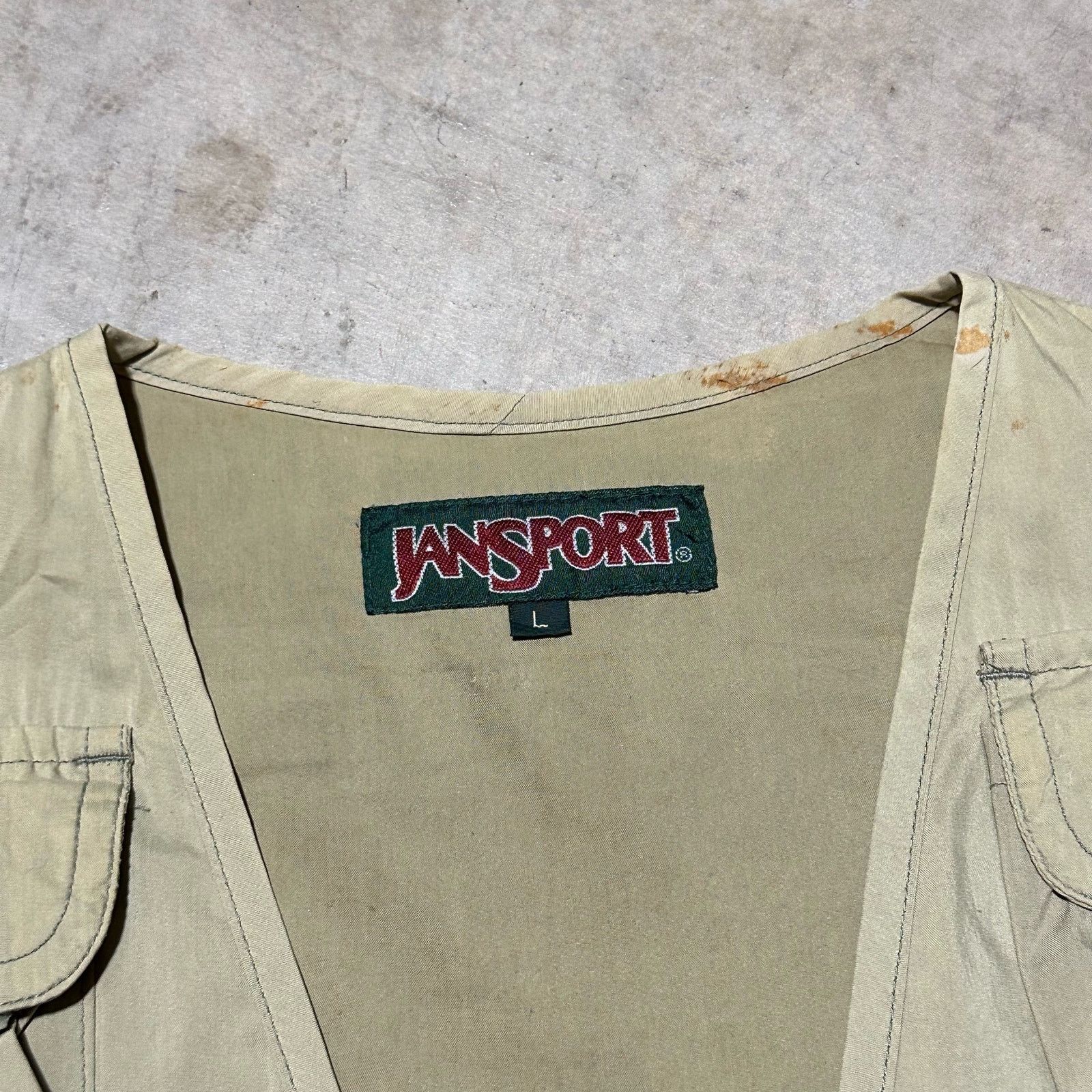 Jansport Vintage Jansport Tactical Vest size Large in Men Size US L / EU 52-54 / 3 - 4 Thumbnail