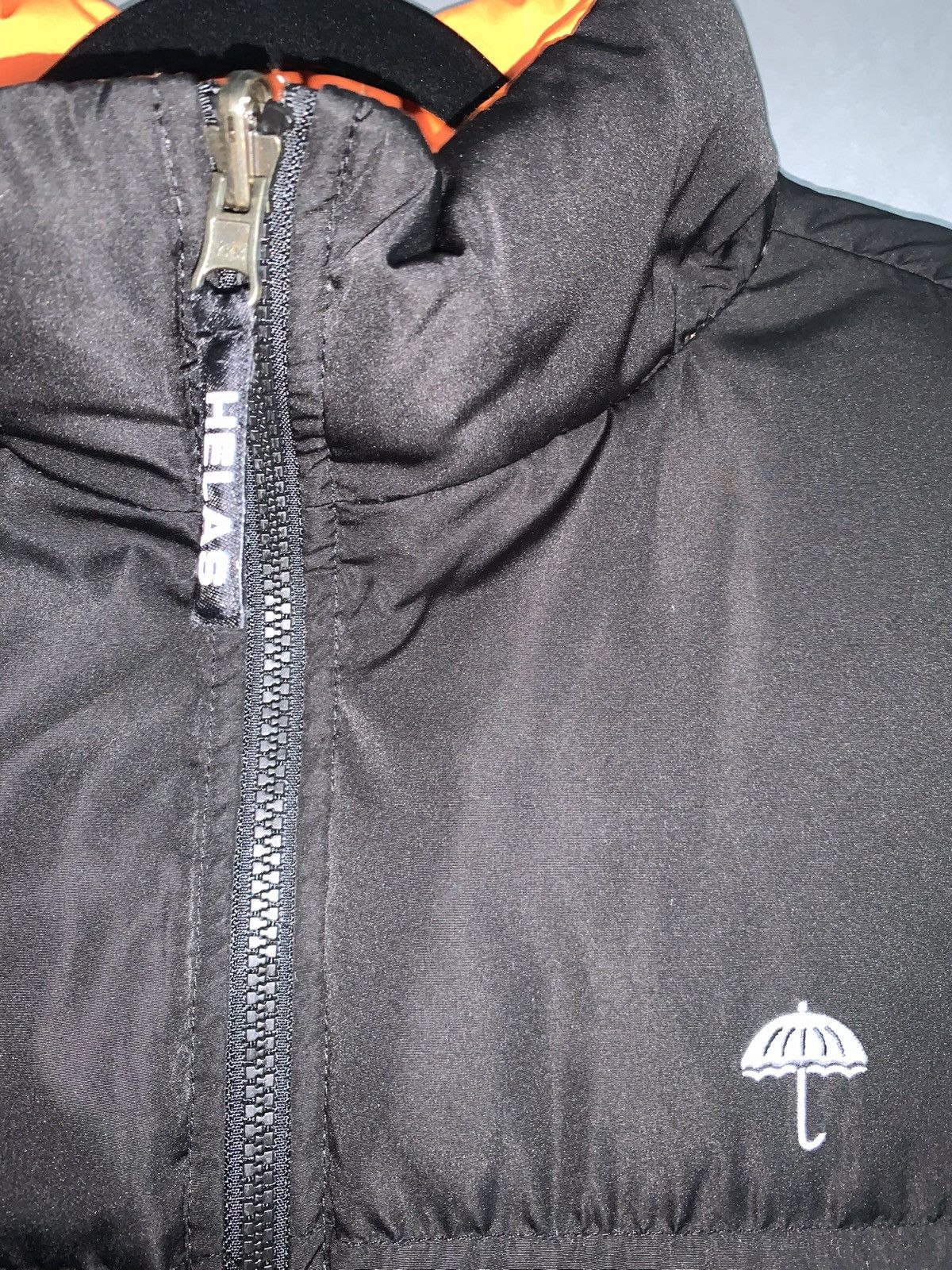 Helas Helas reversible black and orange down puffer jacket Size US S / EU 44-46 / 1 - 5 Thumbnail