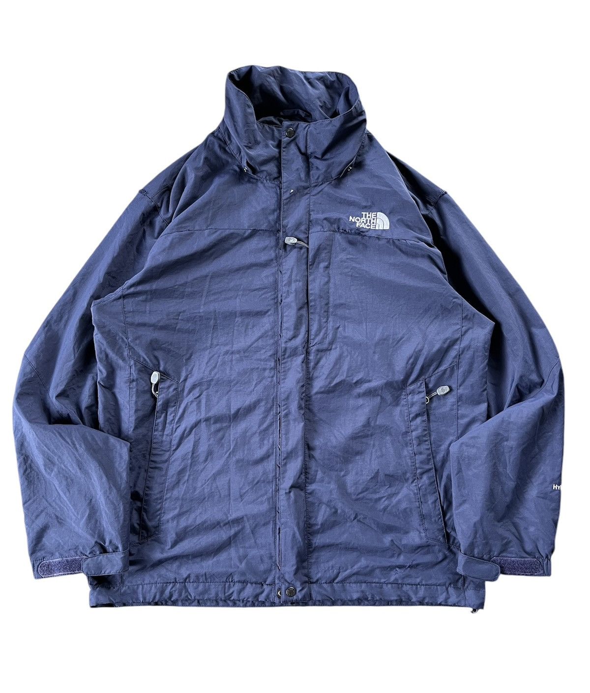 Japanese Brand × The North Face ⚡️The North Face Hyvent Zipper Up Jacket Distressed Size US L / EU 52-54 / 3 - 1 Thumbnail