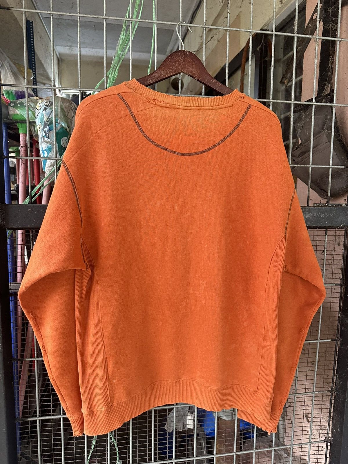 Vintage Sun Faded Thrashed Distressed ERD Grunge Crewneck Size US L / EU 52-54 / 3 - 8 Thumbnail
