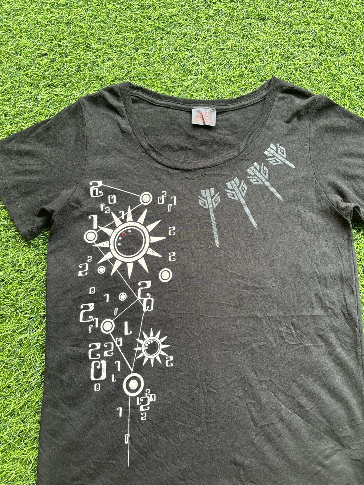 Hysteric Glamour Y2k Acid Black Cherry Tshirt Size US M / EU 48-50 / 2 - 5 Thumbnail