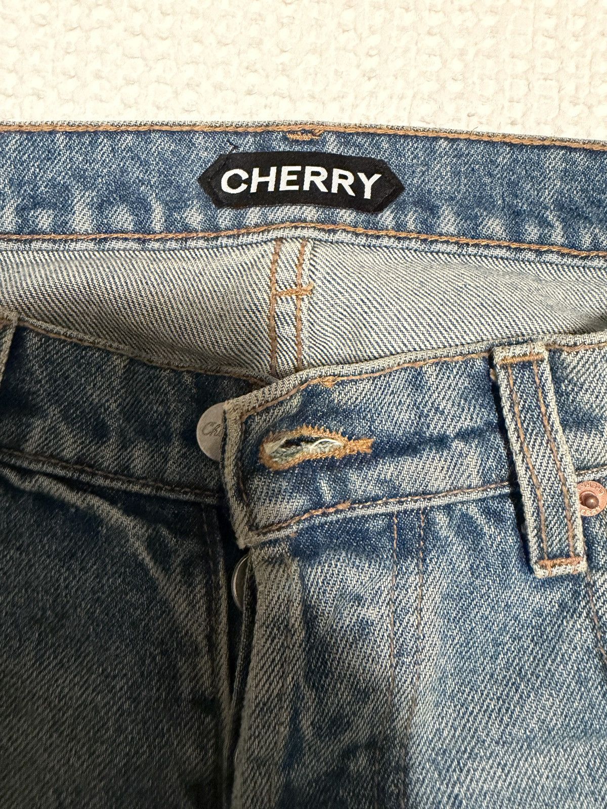 Cherry LA Cherry LA Straight Blue Denim Size US 32 / EU 48 - 4 Thumbnail