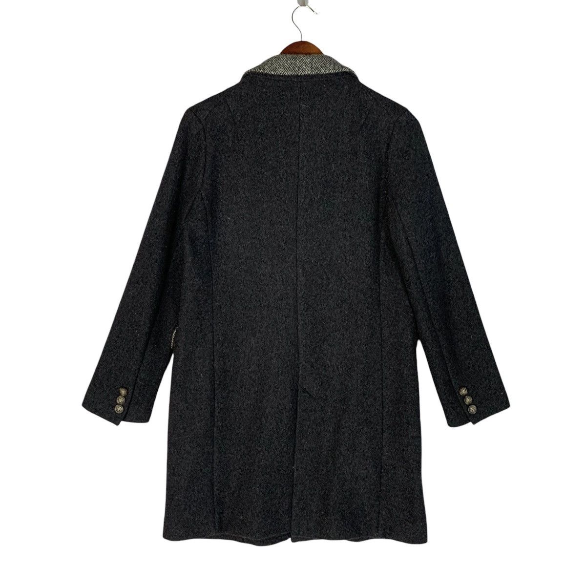 Harris Tweed × Vintage Vintage Harris Tweed x Earthy Wool Long Coat Size S Size S / US 4 / IT 40 - 8 Thumbnail