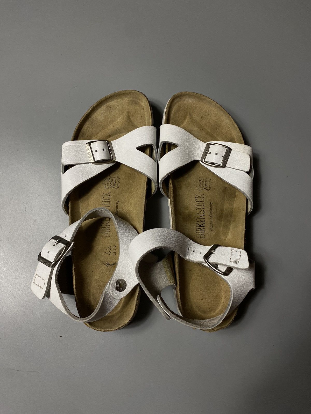Birkenstock × Vintage Birkenstock leather Germany sandals Size US 9 / EU 42 - 2 Thumbnail