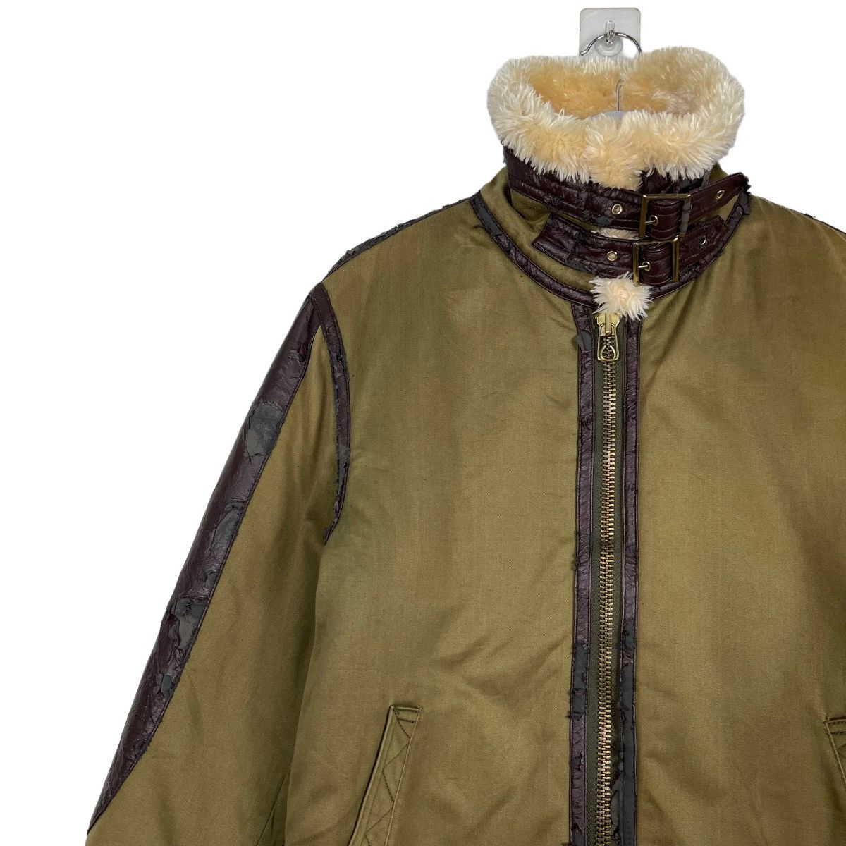 Japanese Brand 🔥 HOUSTON FAUX FUR LINING DECK JACKET Size US M / EU 48-50 / 2 - 7 Thumbnail