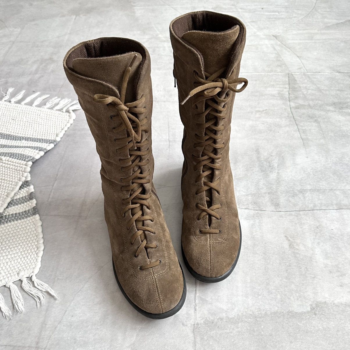 Dirk Bikkembergs 00s Boxing Biker High Sneakers Boots Camper Pelotas Vibe Size US 7 / EU 40 - 4 Thumbnail