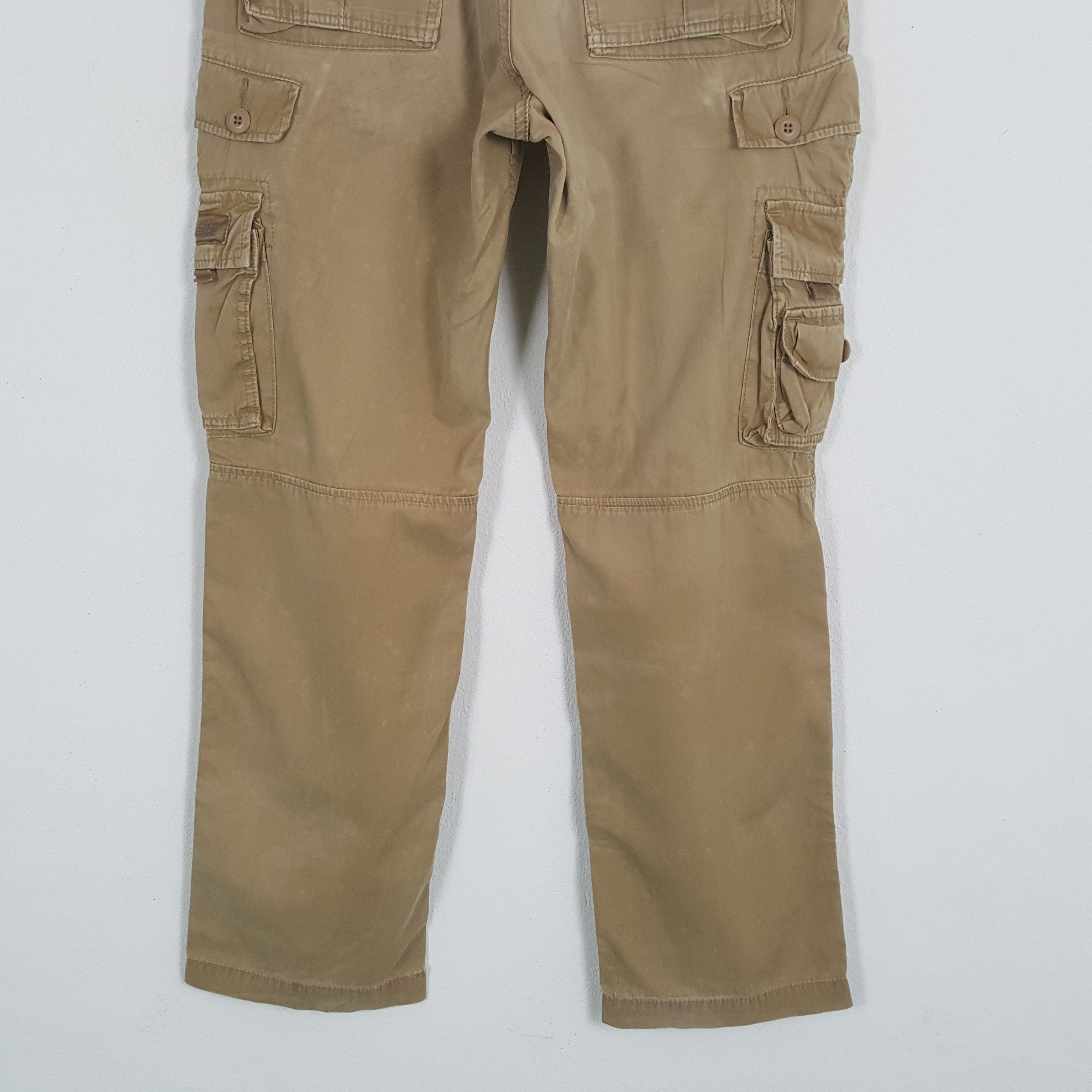 Alpha Industries × Vintage ALPHA INDUSTRIES Cargo Pants Style Size US 31 - 6 Thumbnail