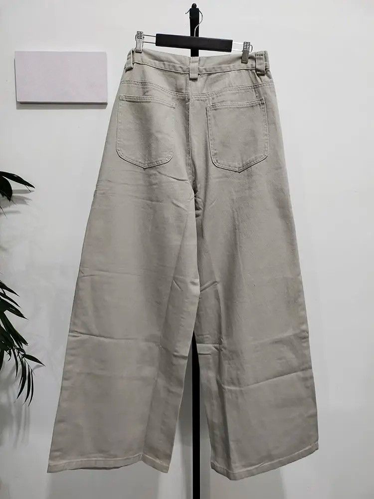 Japanese Brand × Vintage Casual Vintage Washed Wide Leg Jeans Pants Size US 32 / EU 48 - 6 Thumbnail