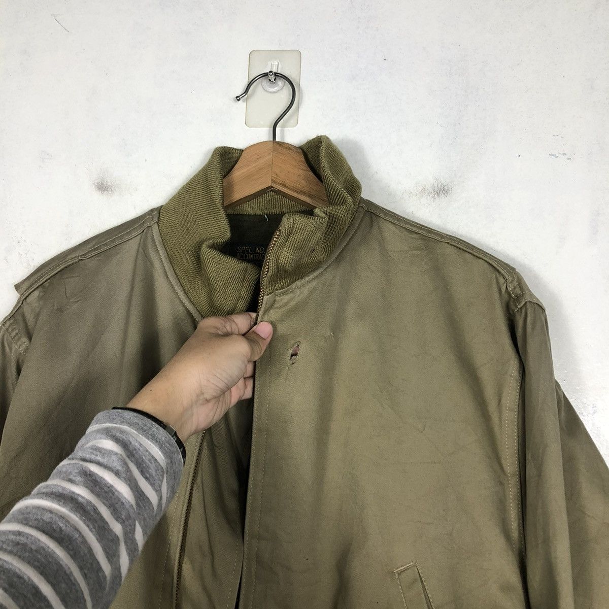 Vintage 🔥VINTAGE BOMBER TANKER JACKET M-1941 HOUSTON US SURPLUS Size US M / EU 48-50 / 2 - 19 Thumbnail
