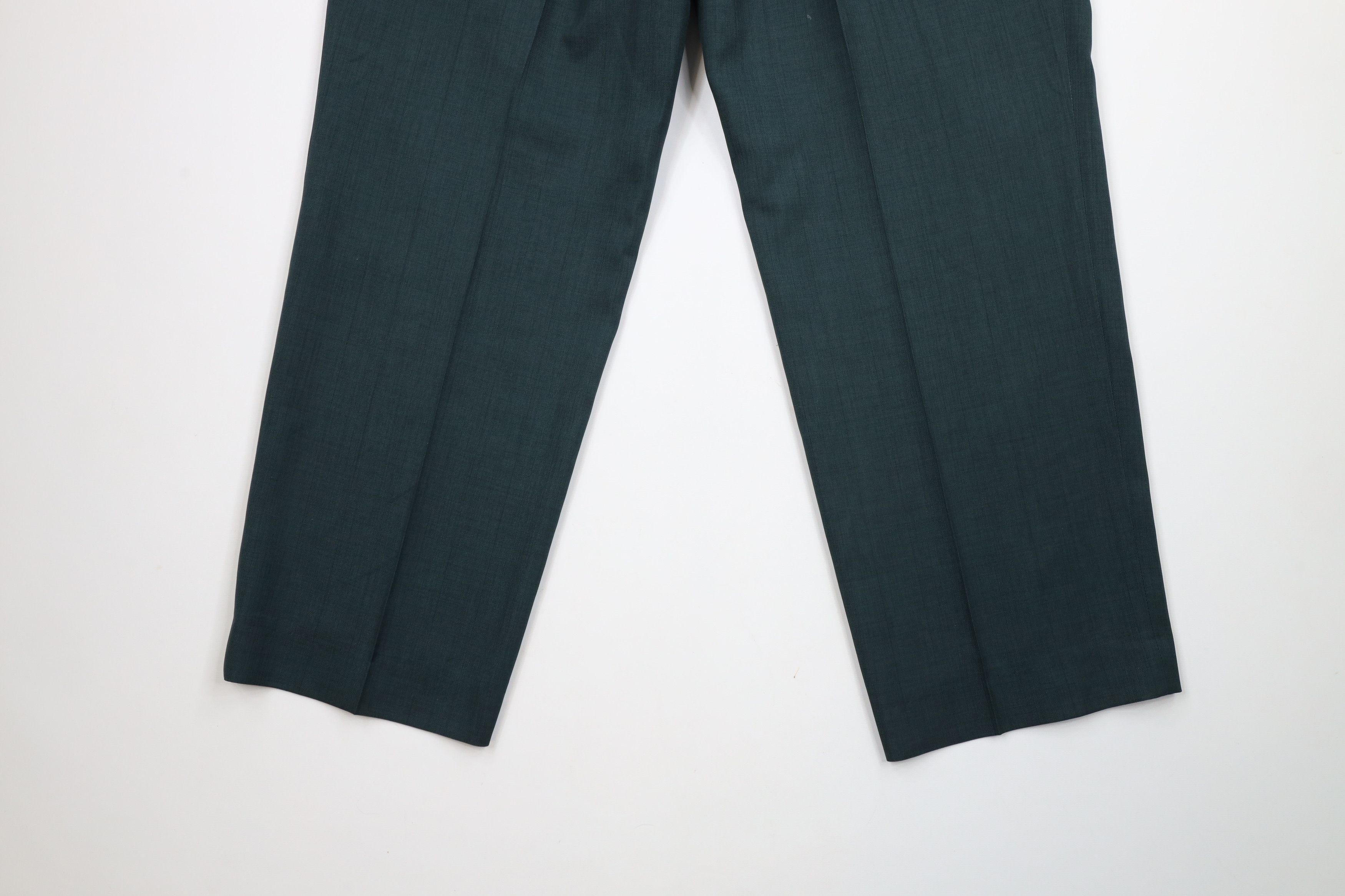 Vintage Vintage 90s Streetwear Wide Leg Chino Pants Heather Green Size US 34 / EU 50 - 15 Thumbnail