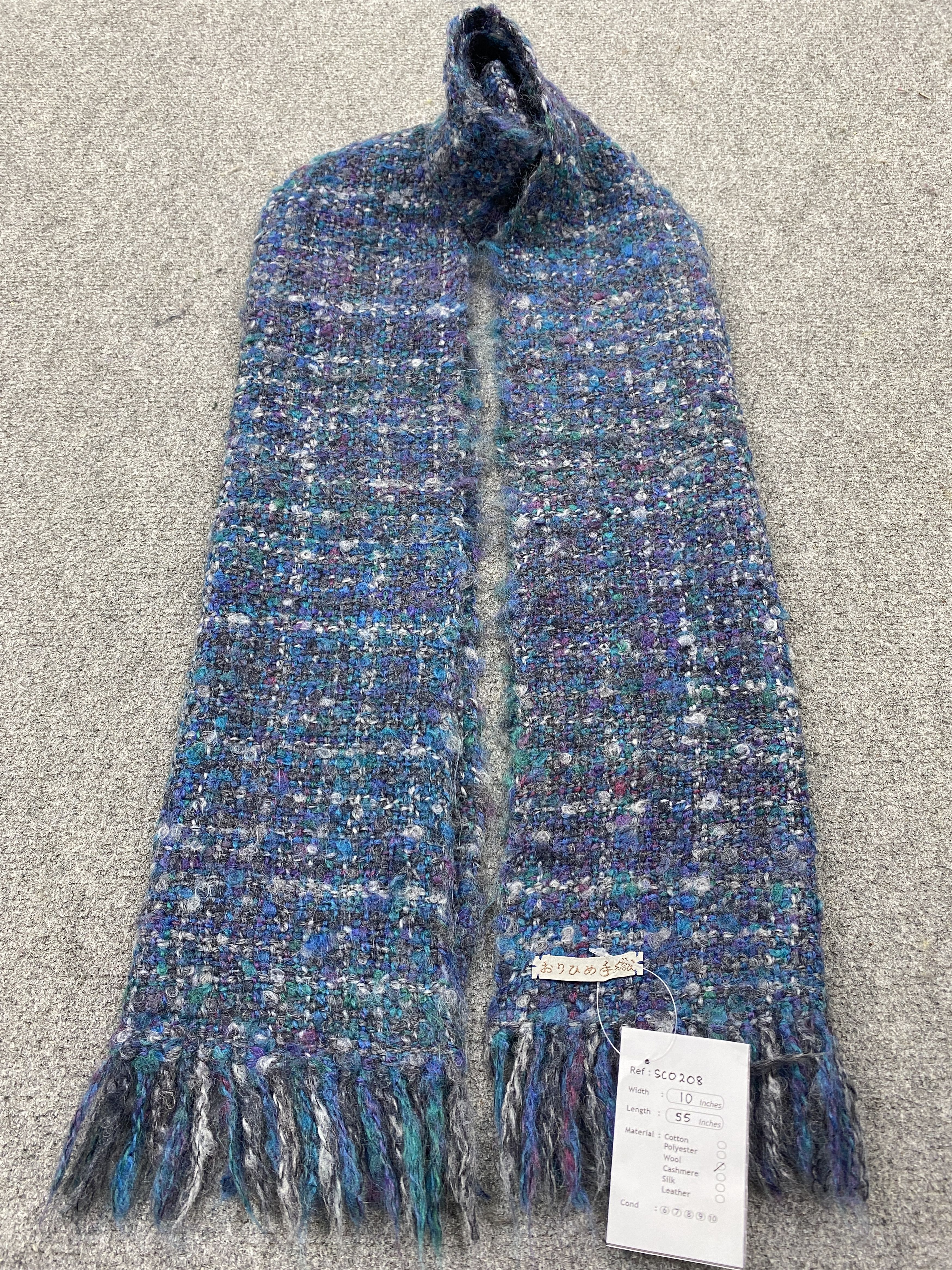 Japanese Brand Japanese Brand Scarf / Muffler / Neckwear SC0208 Size ONE SIZE - 1 Thumbnail