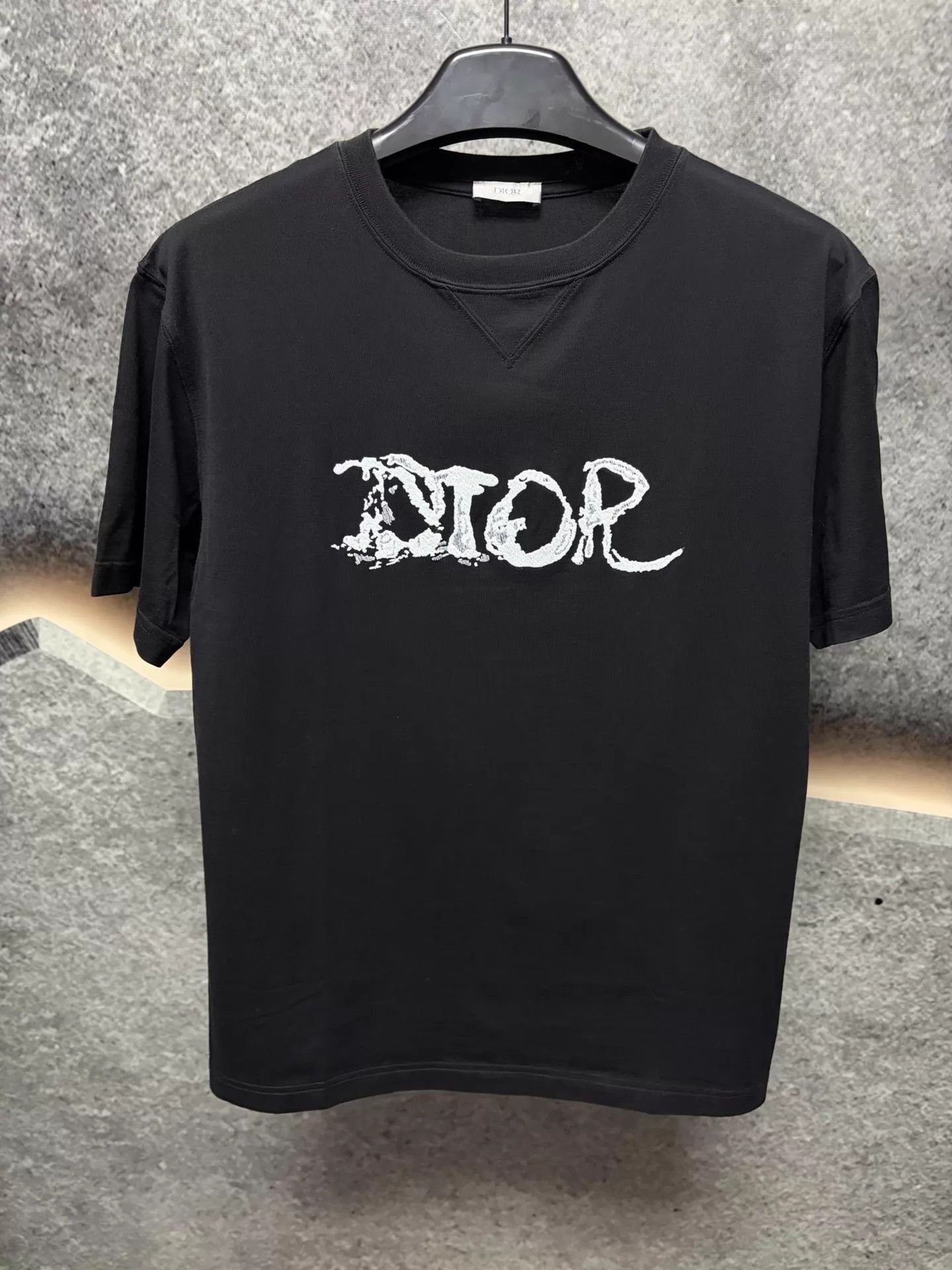 Dior Black Short-Sleeve Graphic T-Shirt Size US S / EU 44-46 / 1 - 1 Thumbnail