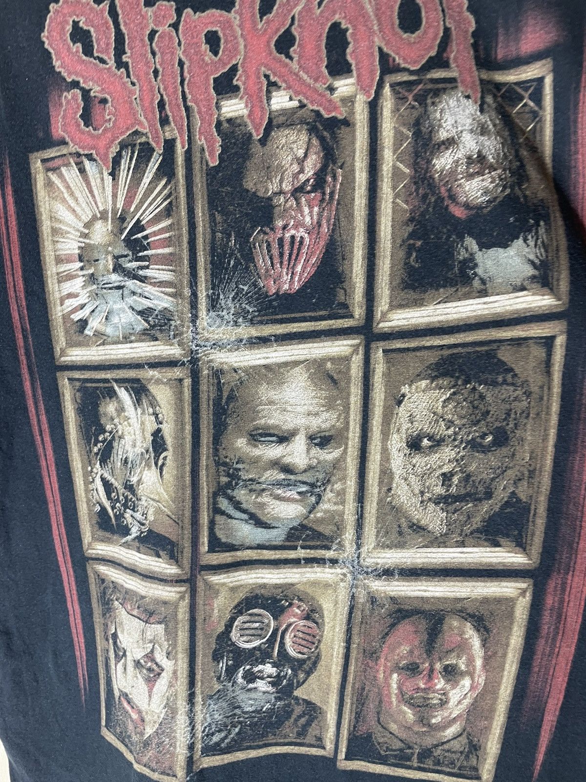 Slipknot × Vintage Slipknot vintage streetwear T shirt Size US L / EU 52-54 / 3 - 6 Thumbnail
