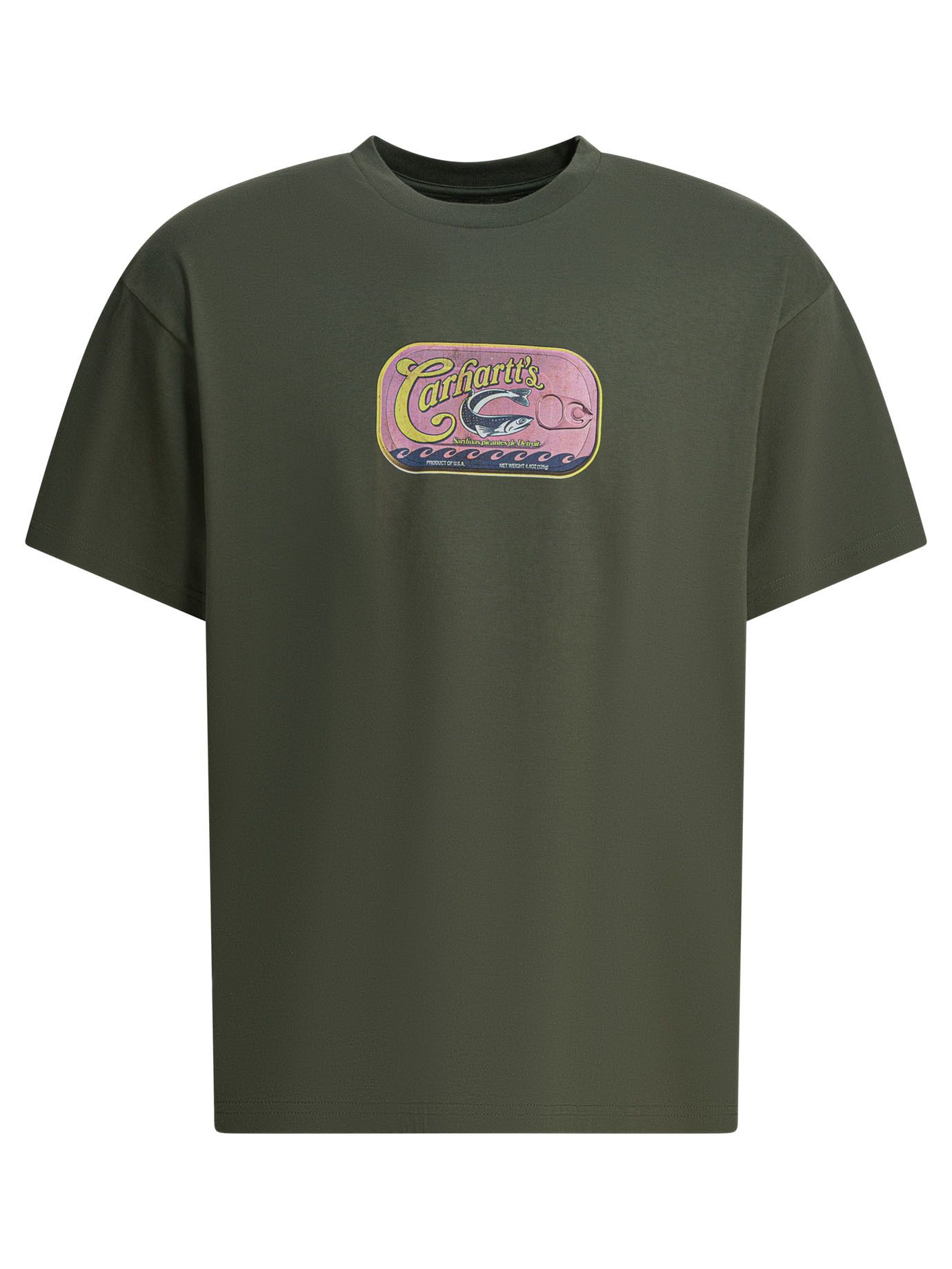 Carhartt Wip S/S Sardinas Crew-Neck T-Shirt tag size M Men - USA Duties Paid