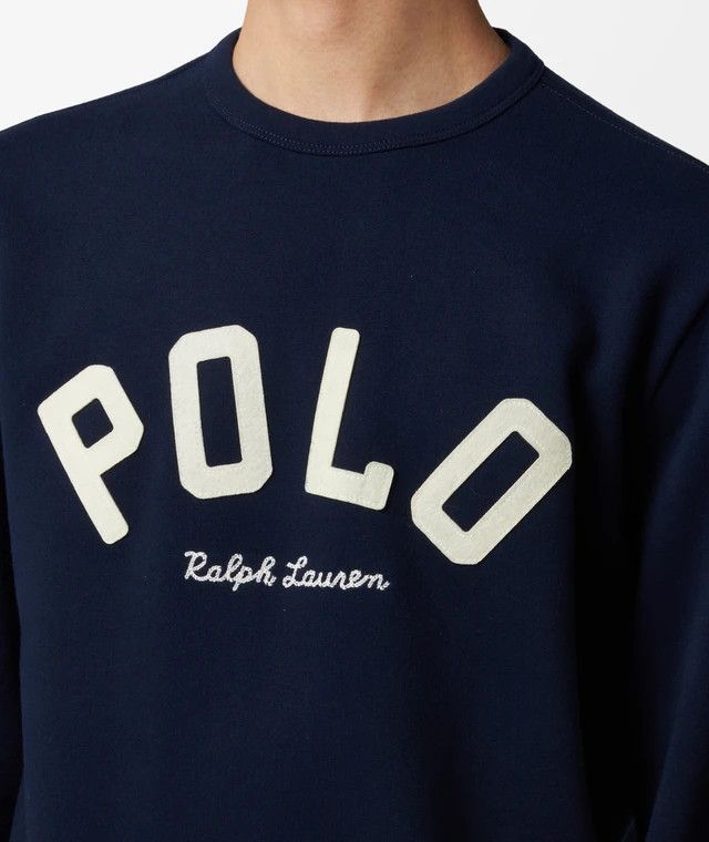 Polo Ralph Lauren o1s22i1n0125 Crewneck Sweatshirt in Navy Blue Size US XL / EU 56 / 4 - 2 Thumbnail