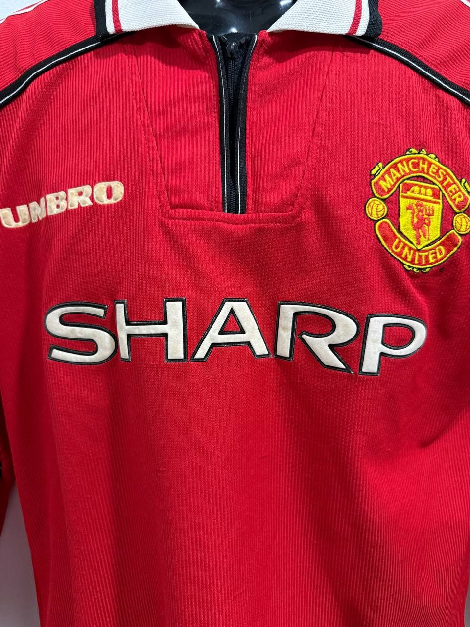 Umbro Manchester United Umbro Jersey LS 1998–2000 Size US XS / EU 42 / 0 - 8 Thumbnail