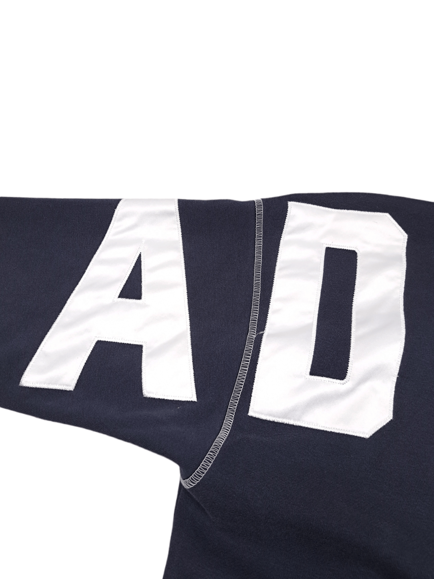 Adidas × Vintage 💎 Vintage Adidas Sample Big Spell out Logo Navy Hoodie Size US M / EU 48-50 / 2 - 4 Thumbnail