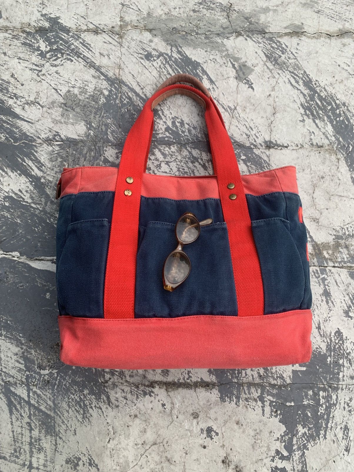 Polo Ralph Lauren Vtg Polo Ralph Lauren Gardening Bag #3 Canvas Pocket Size ONE SIZE - 5 Thumbnail