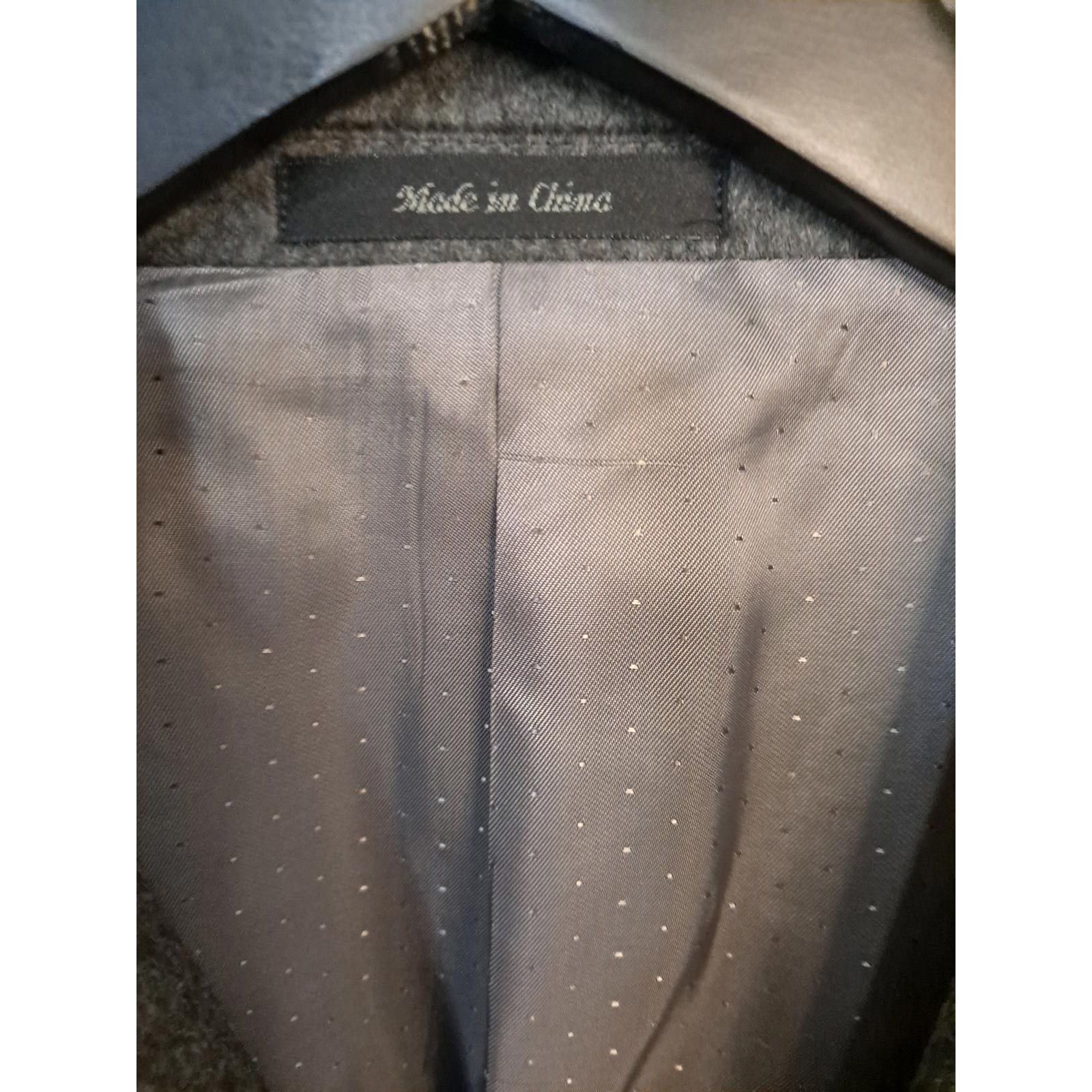 Calvin Klein Calvin Klein 100% Cashmere Gray Blazer Size 44L Size 44R - 6 Thumbnail