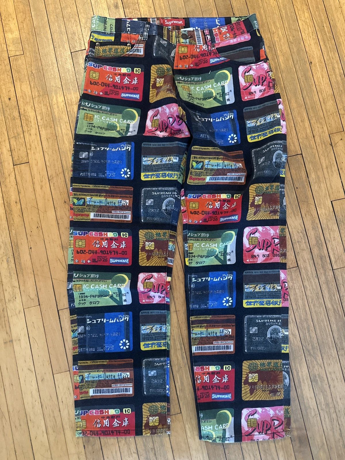 Supreme Supreme SS22 Credit Card Regular Jeans Size US 32 / EU 48 - 1 Thumbnail