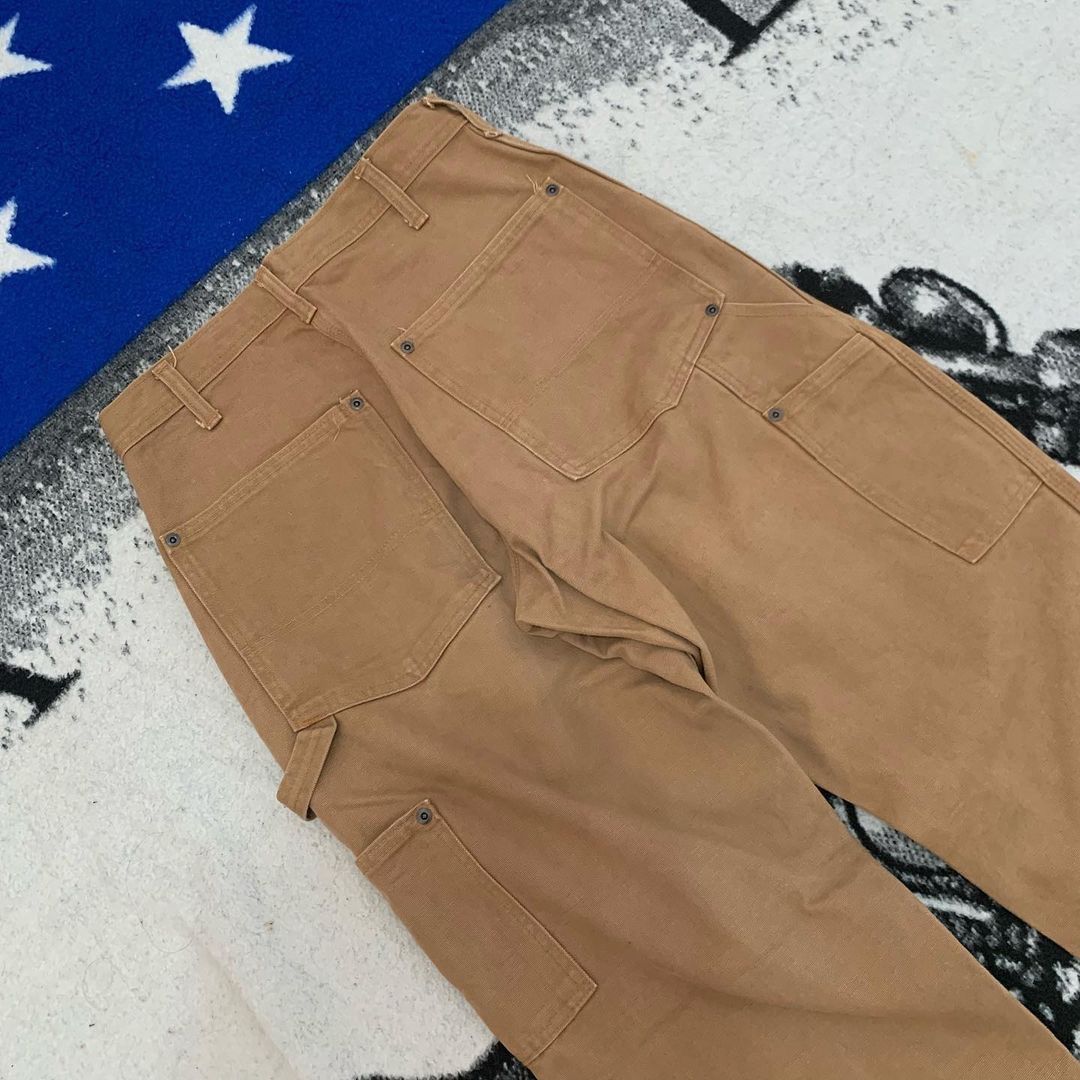 Stan Ray × Vintage Vintage Stan Ray USA Duck Carpanter Pants BRN Size US 30 / EU 46 - 4 Thumbnail