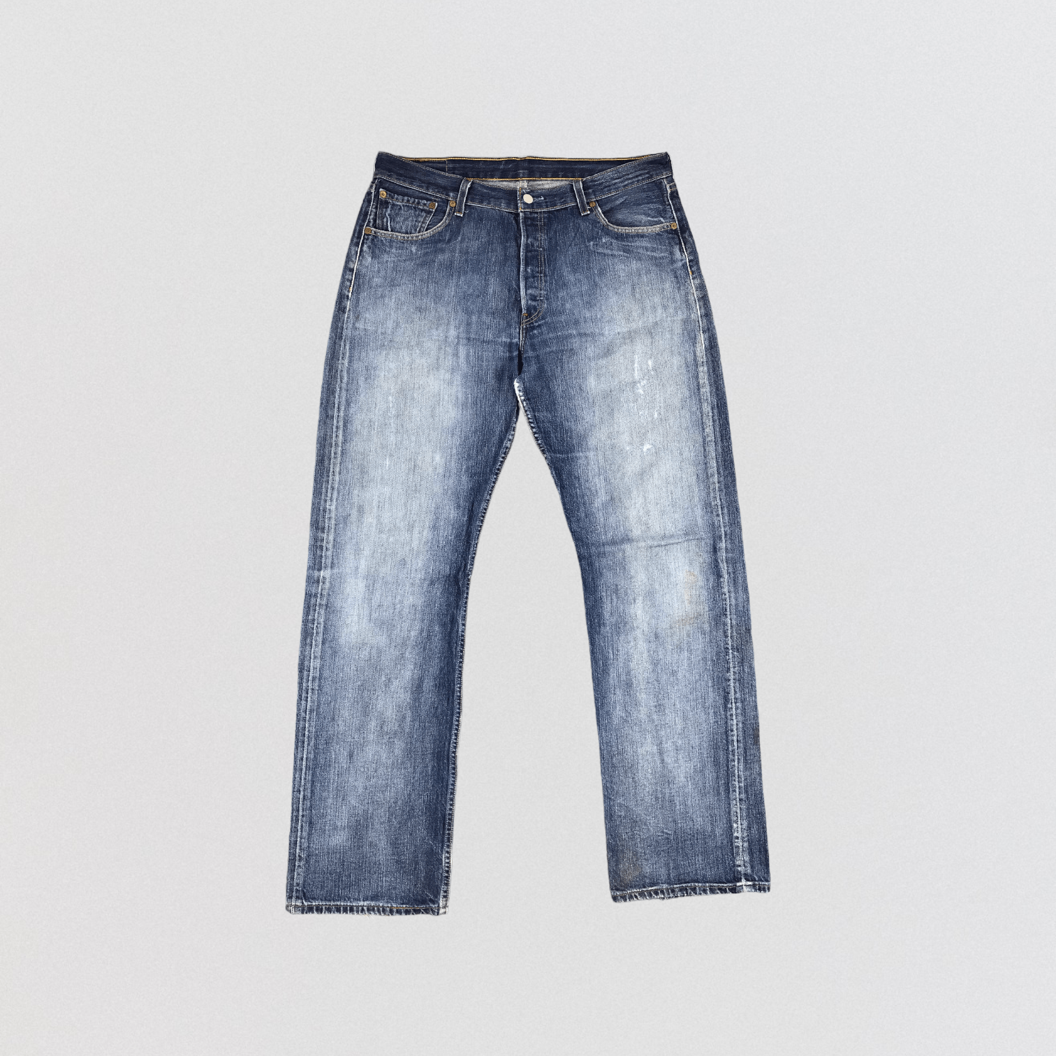 Levi's × Vintage Vintage 90s Levis 501 Jeans-JM942 Size US 37 - 1 Thumbnail