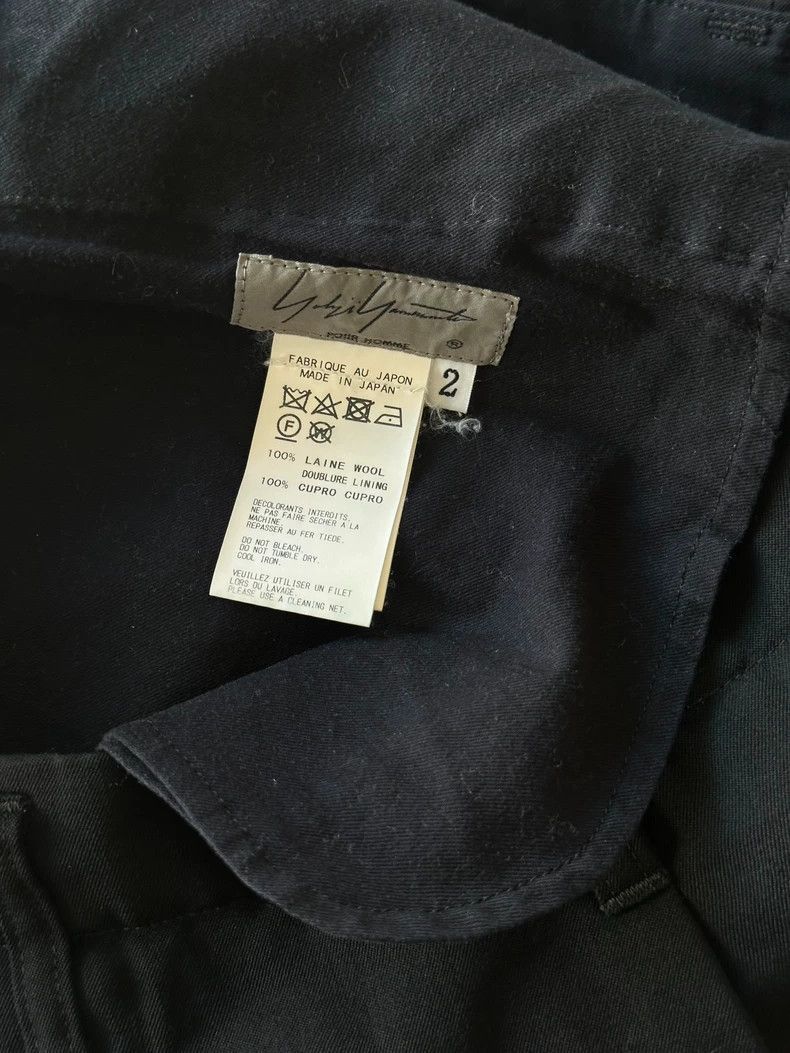 Yohji Yamamoto Yohji Yamamoto Yohji Yamamoto Main Line Dress Pants Size US 30 / EU 46 - 5 Thumbnail
