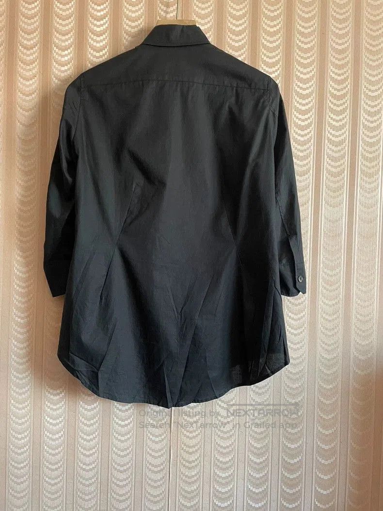 Yohji Yamamoto Yohji Yamamoto Vintage Black Shirt Size US XS / EU 42 / 0 - 4 Thumbnail