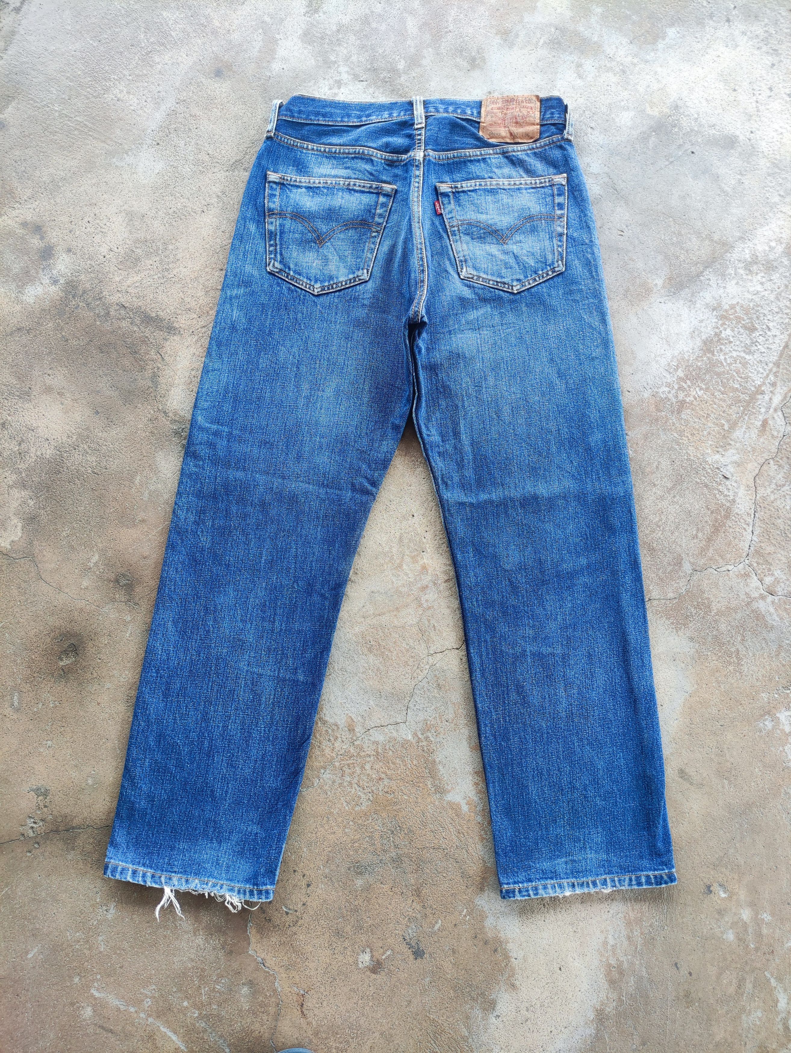 Levi's Vintage Levi's Brand Ripped Faded Denim Pants Size US 31 - 9 Thumbnail