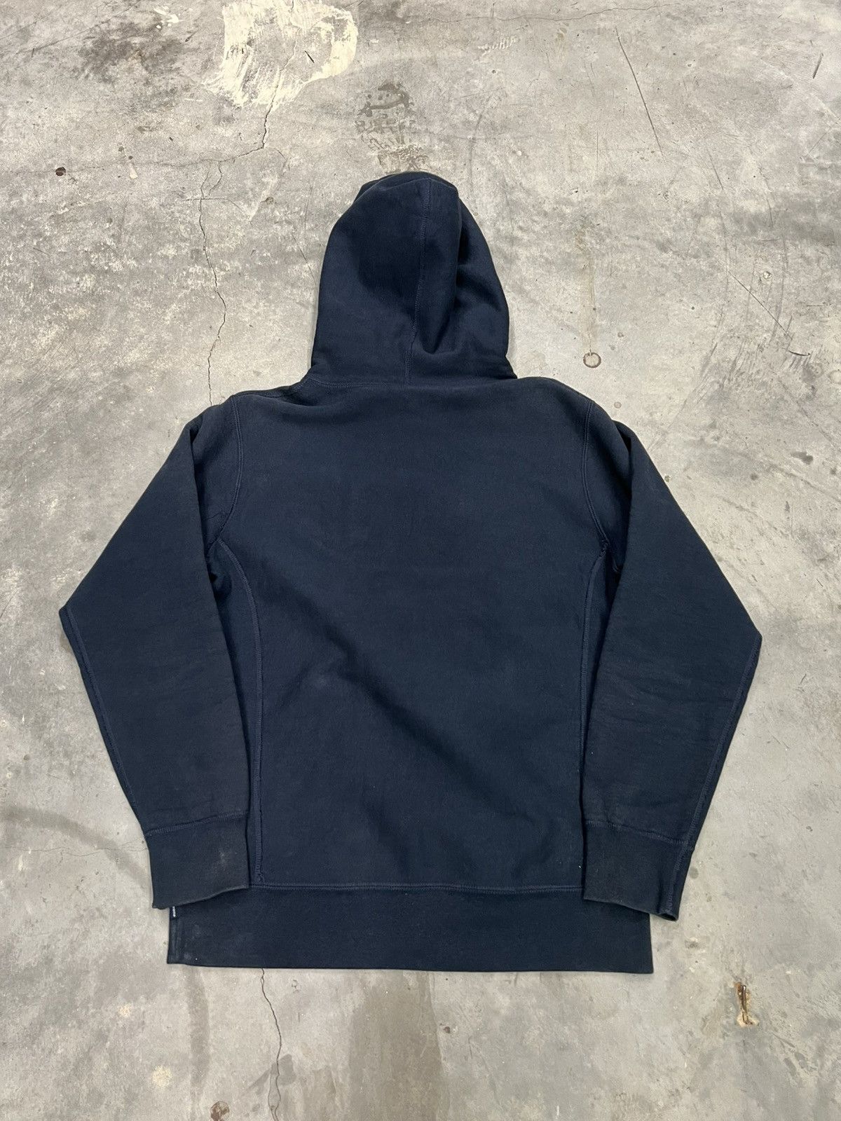 Supreme Supreme box logo hoodie navy red Size US M / EU 48-50 / 2 - 10 Thumbnail
