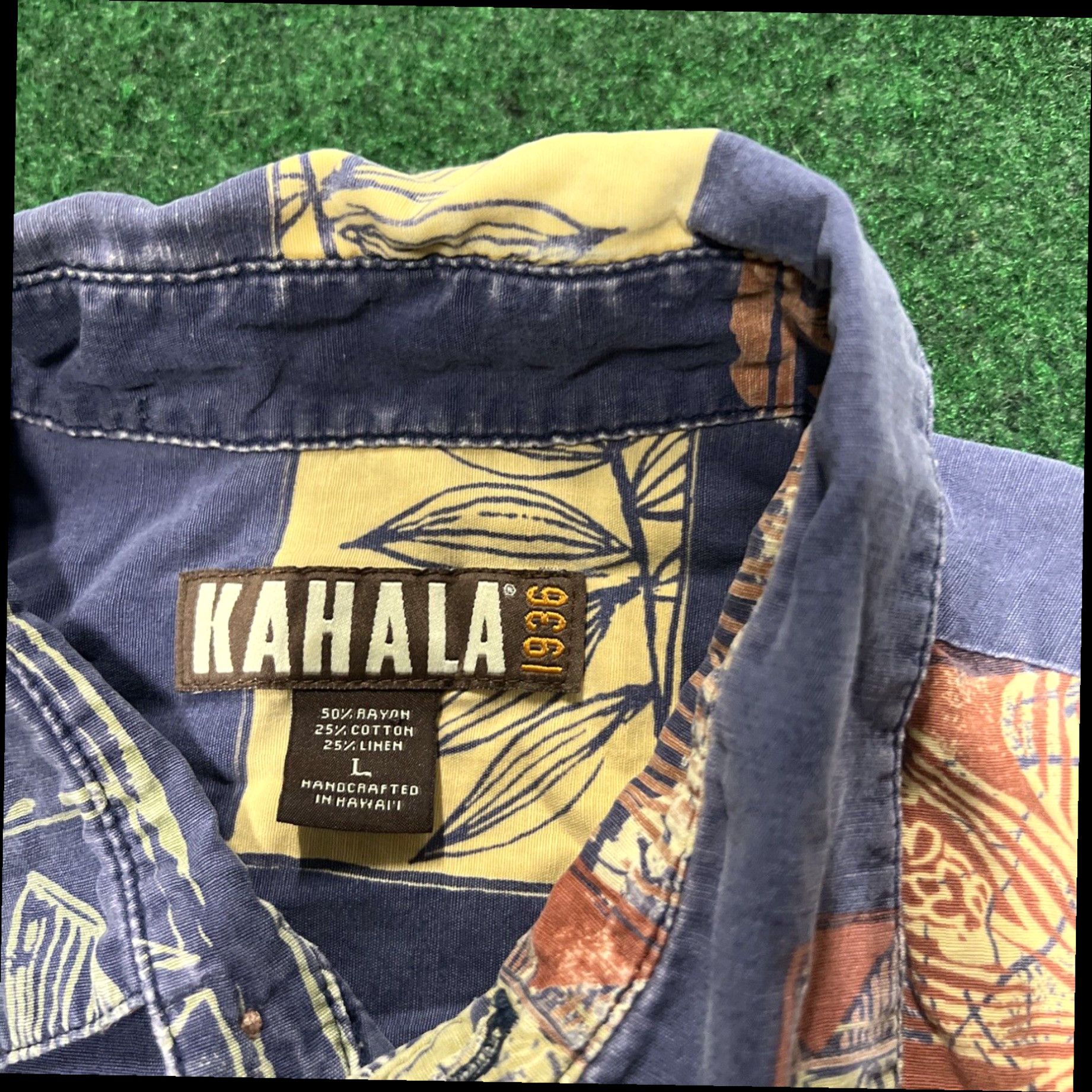 Vintage Kahala Hawaiian Shirt Size Large beach Summer Palms Outdoors Size US L / EU 52-54 / 3 - 5 Thumbnail