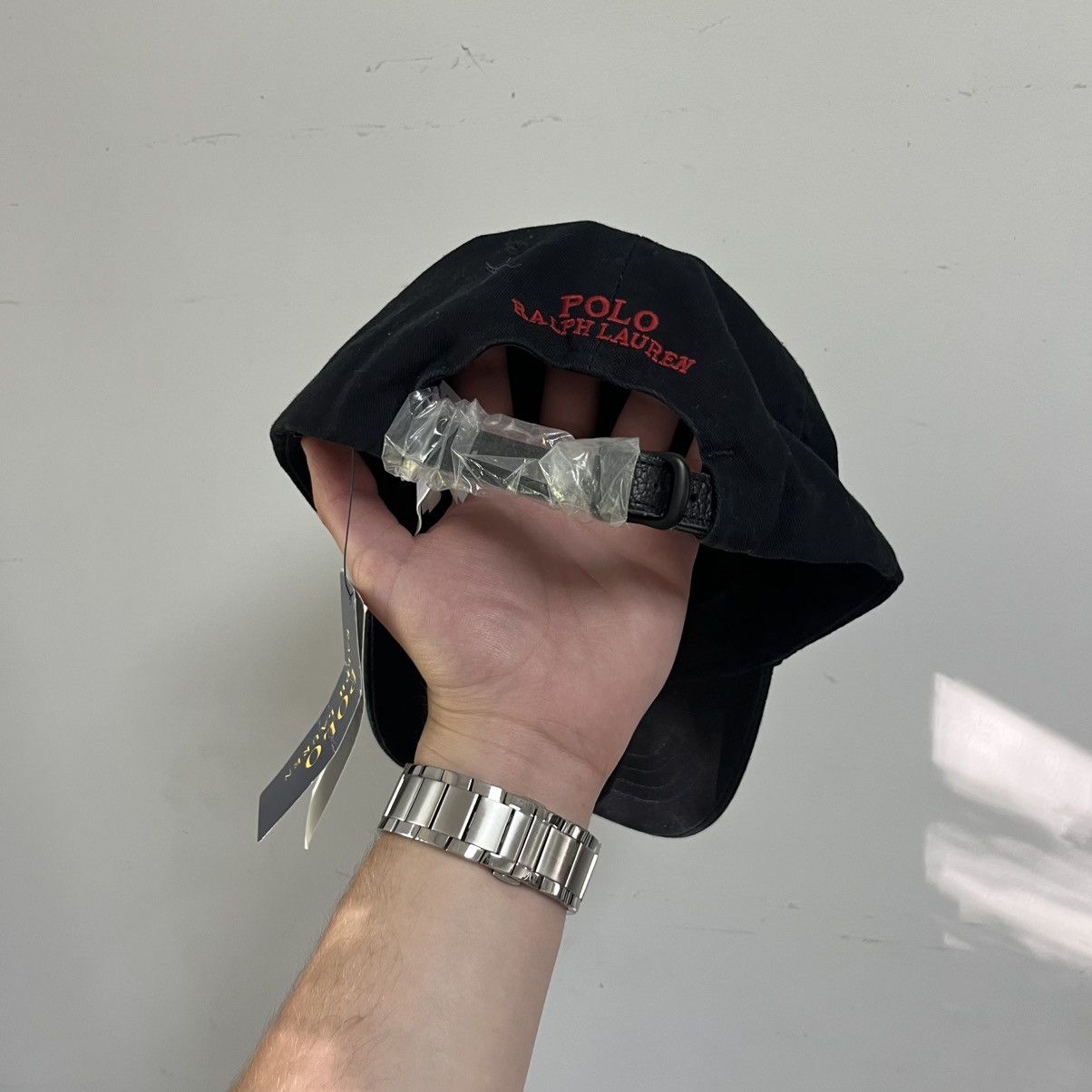 Polo Ralph Lauren × Vintage Polo Ralph Lauren Bear Cap Hat Size ONE SIZE - 3 Thumbnail