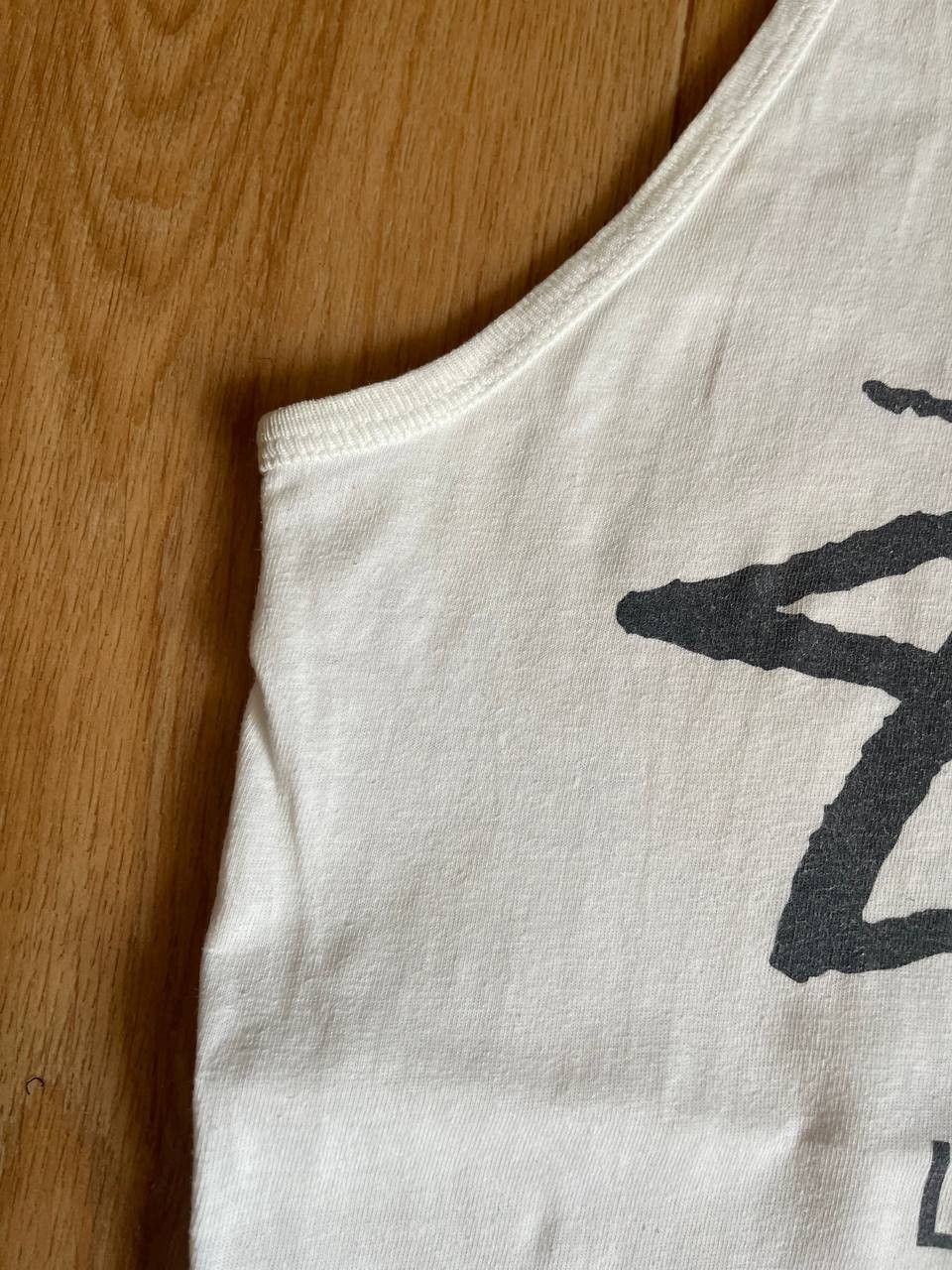 Japanese Brand × Stussy Stussy Tour Big Logo Tank Top Shirt Size US M / EU 48-50 / 2 - 11 Thumbnail