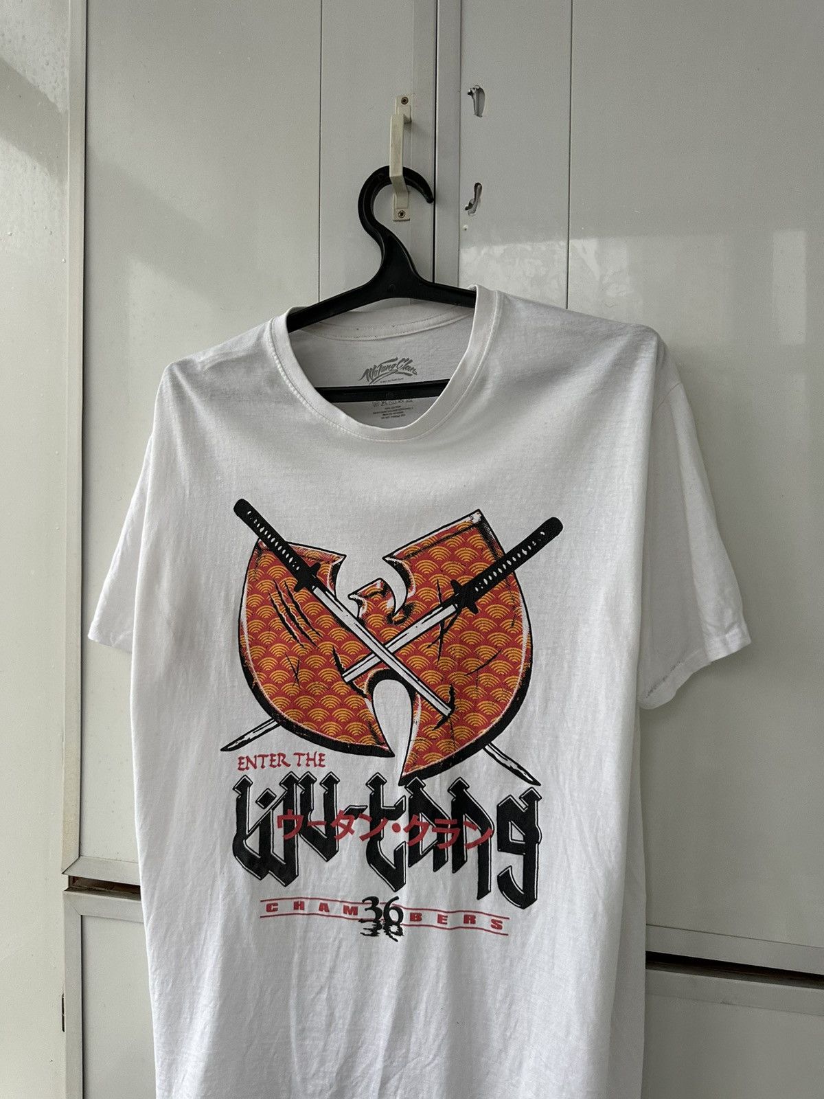 Wu-Tang Clan Vintage Wutang T-shirt Champers 36 Size US L / EU 52-54 / 3 - 6 Thumbnail