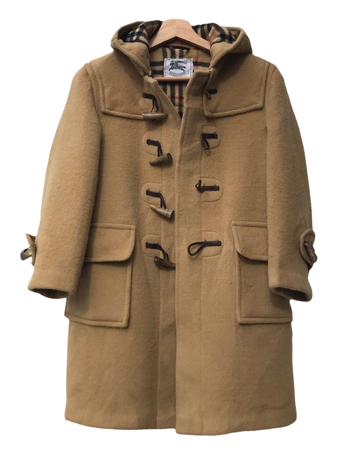 Kids Burberrys Made in England Duffle Coat Size 134cms Light