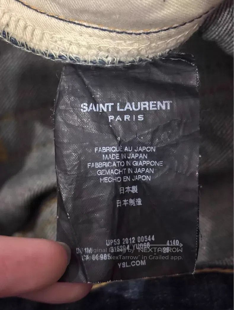 Saint Laurent Paris #REF! Size US 28 / EU 44 - 4 Thumbnail