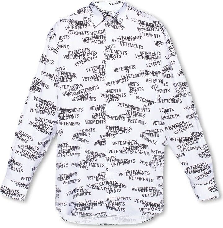 Vetements White cotton shirt Vetements Size US XS / EU 42 / 0 - 1 Thumbnail