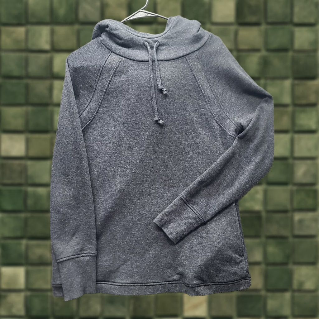 Vintage Duluth Hoodie Womens M Ooh-La-Loop French Terry Pullover Gray Outdoors Shirt Pullover Hooded Pockets Heavyweight Regular Fall Winter Spring Women Size M / US 6-8 / IT 42-44 - 1 Thumbnail