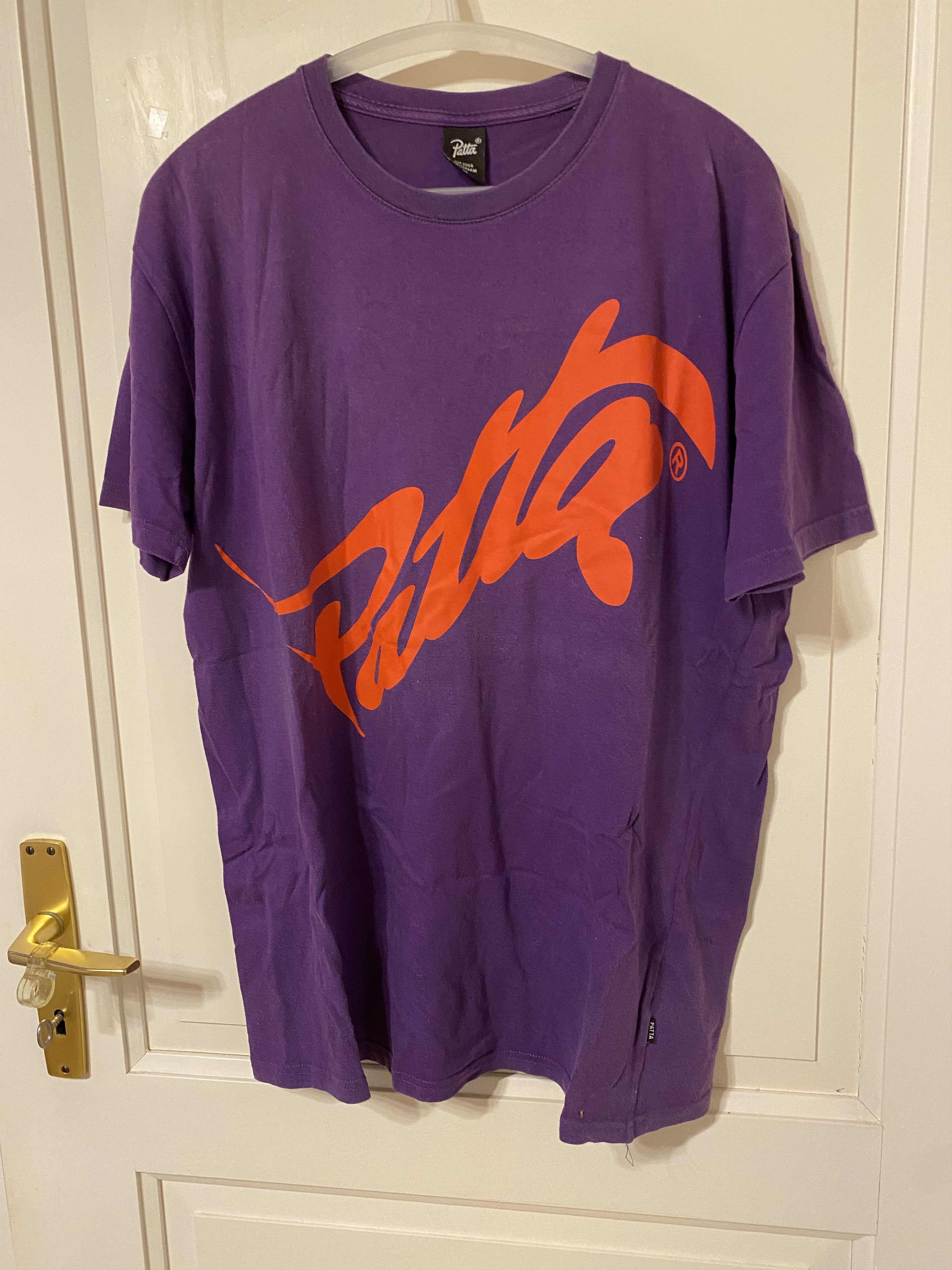 Patta Patta SS2017 Curved Wave Logo orange purple Size US M / EU 48-50 / 2 - 1 Thumbnail