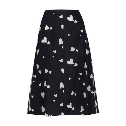Marni o1w1db10125 Skirt in Black Size 26" / US 2 / IT 38 - 1 Preview