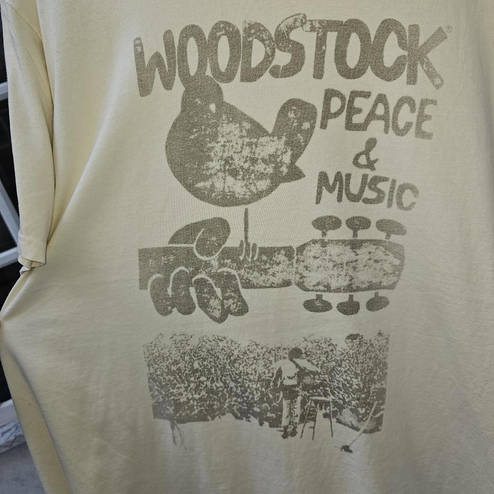 Lucky Brand Lucky Brand Woodstock Peace and Music Tee Size US XXL / EU 58 / 5 - 2 Thumbnail