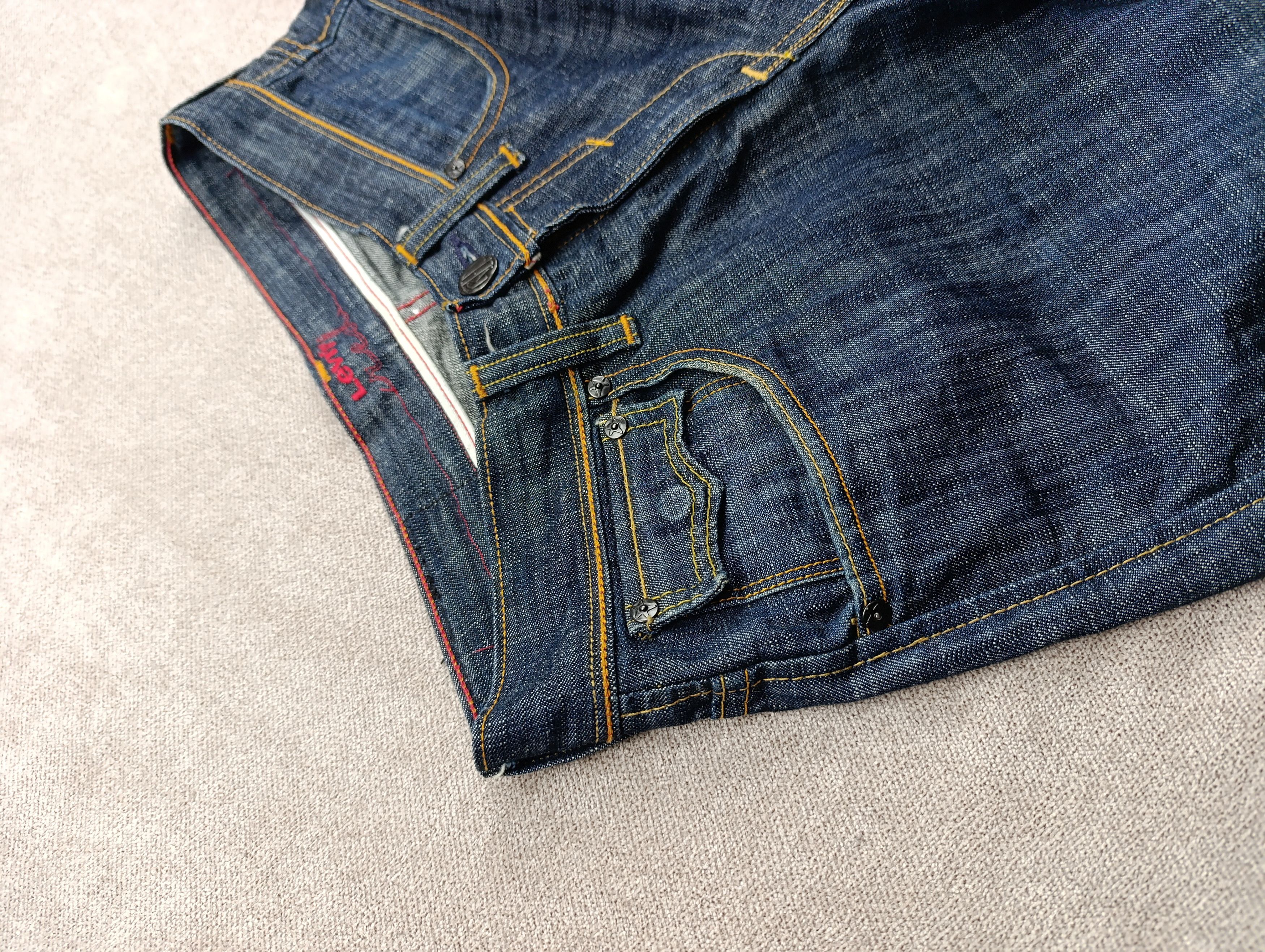 Levi's Vintage Levi's Mens Jeans Slim Boot Redline Denim Size US 30 / EU 46 - 19 Thumbnail