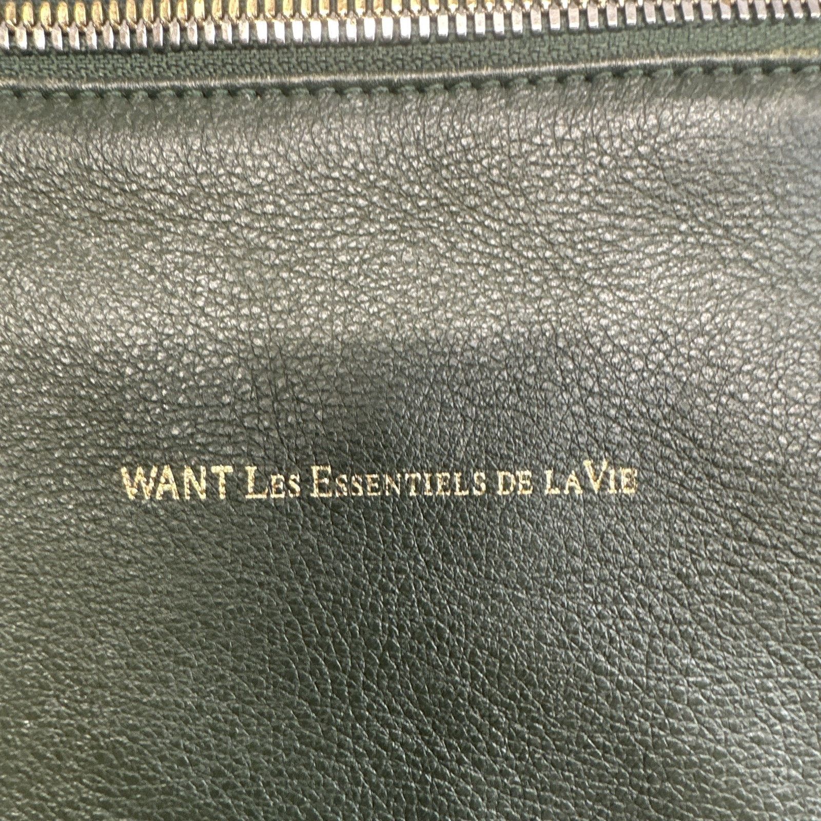 WANT Les Essentiels WANT Les Essentiels O’Hare Large Leather Tote Bag - Green Size ONE SIZE - 3 Thumbnail
