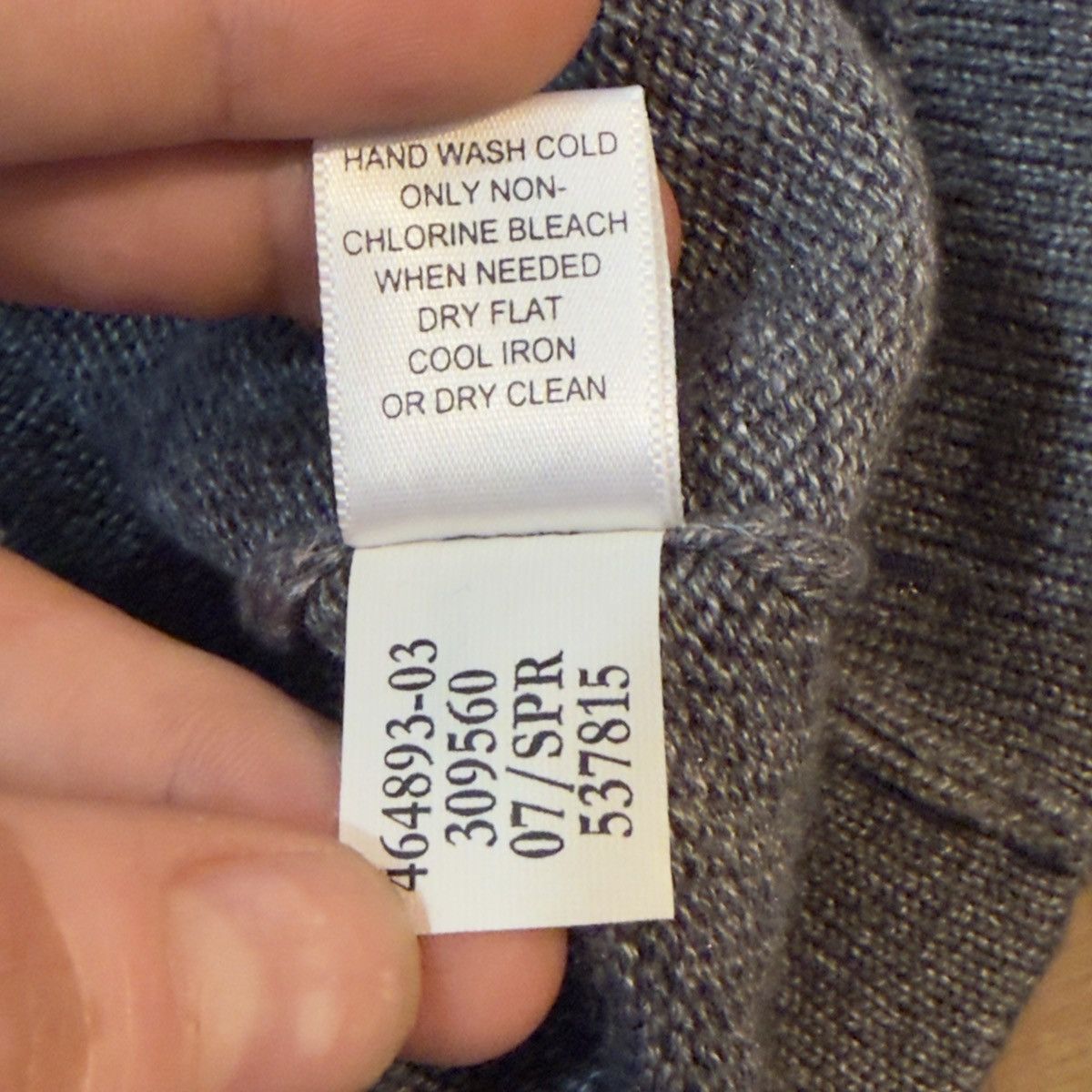 Banana Republic 2007 Spring 85% silk 15% cashmere quarter zip Size US XL / EU 56 / 4 - 4 Thumbnail