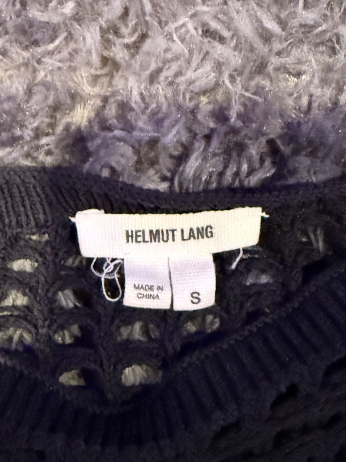 Helmut Lang Helmut Lang Half Knit Sweater Size S / US 4 / IT 40 - 3 Thumbnail
