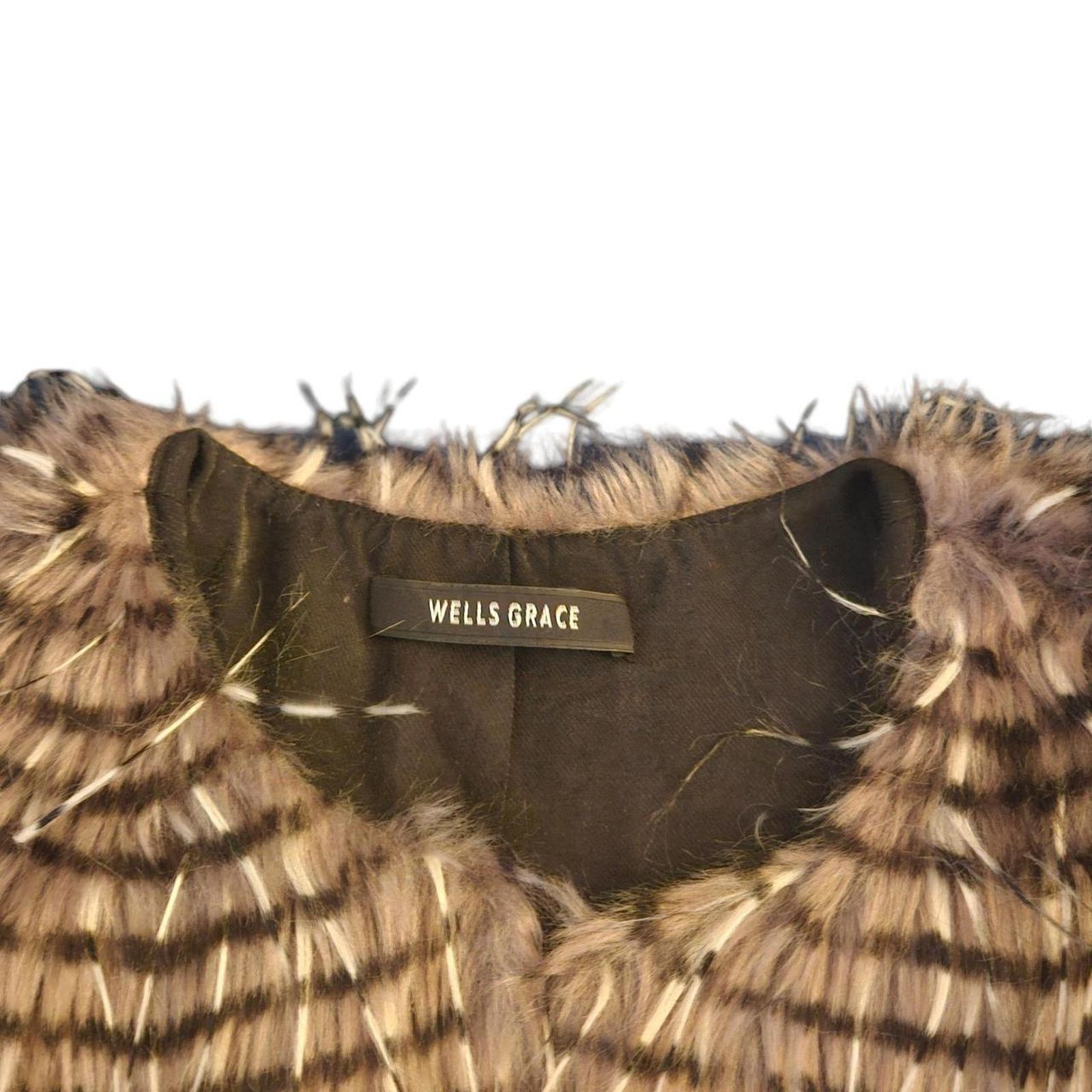 Other Wells grace faux fur vest Size S / US 4 / IT 40 - 2 Thumbnail