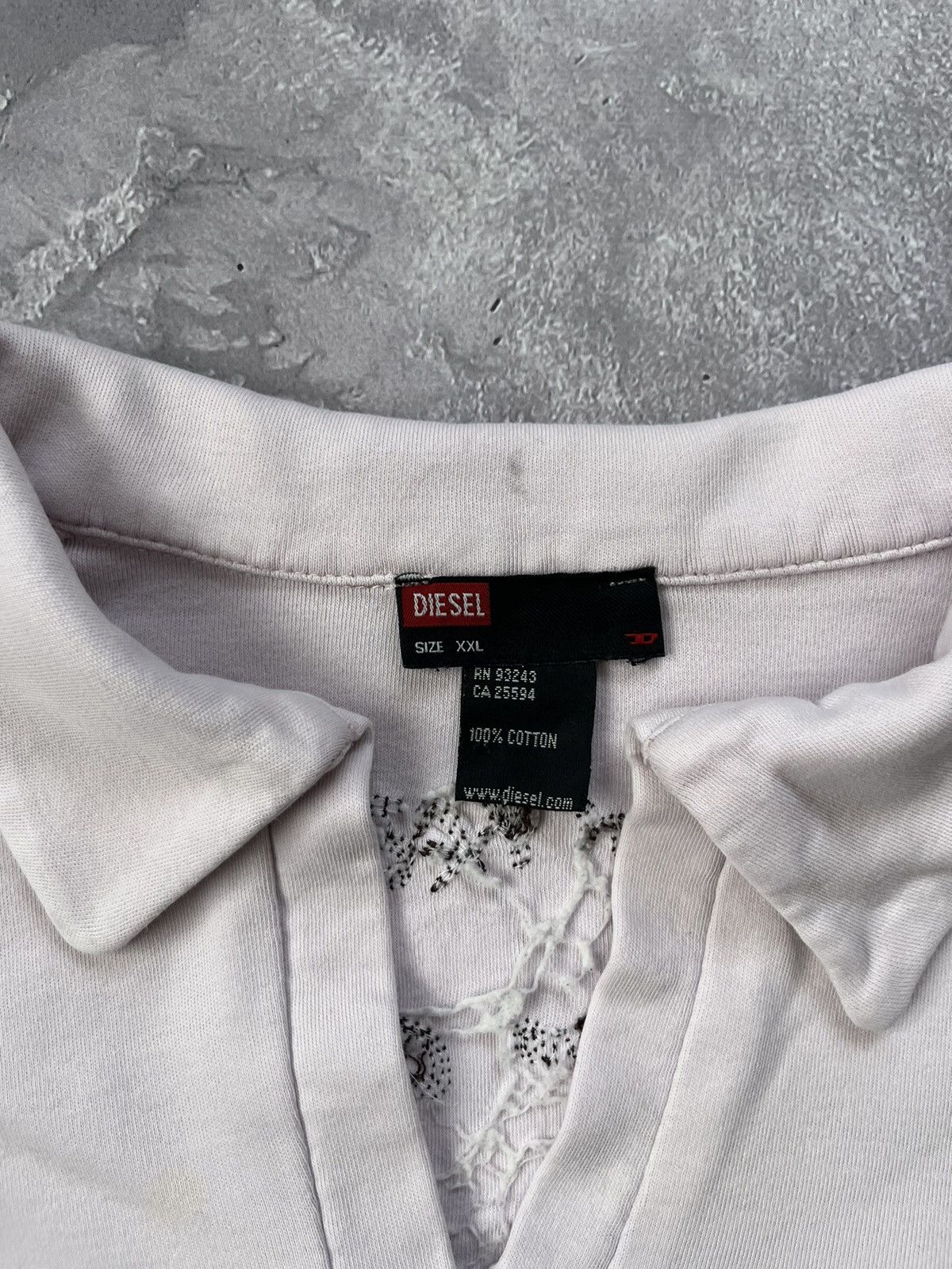 Diesel Vintage Diesel Longsleeve T-shirts Logo Y2K Avantgarde 90s Size M / US 6-8 / IT 42-44 - 4 Thumbnail
