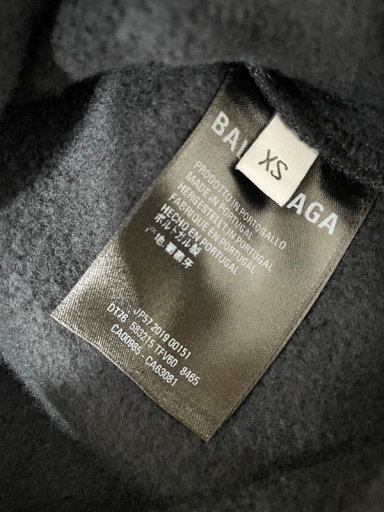 Balenciaga Balenciaga Hooded Sweatshirt Size US XS / EU 42 / 0 - 5 Thumbnail